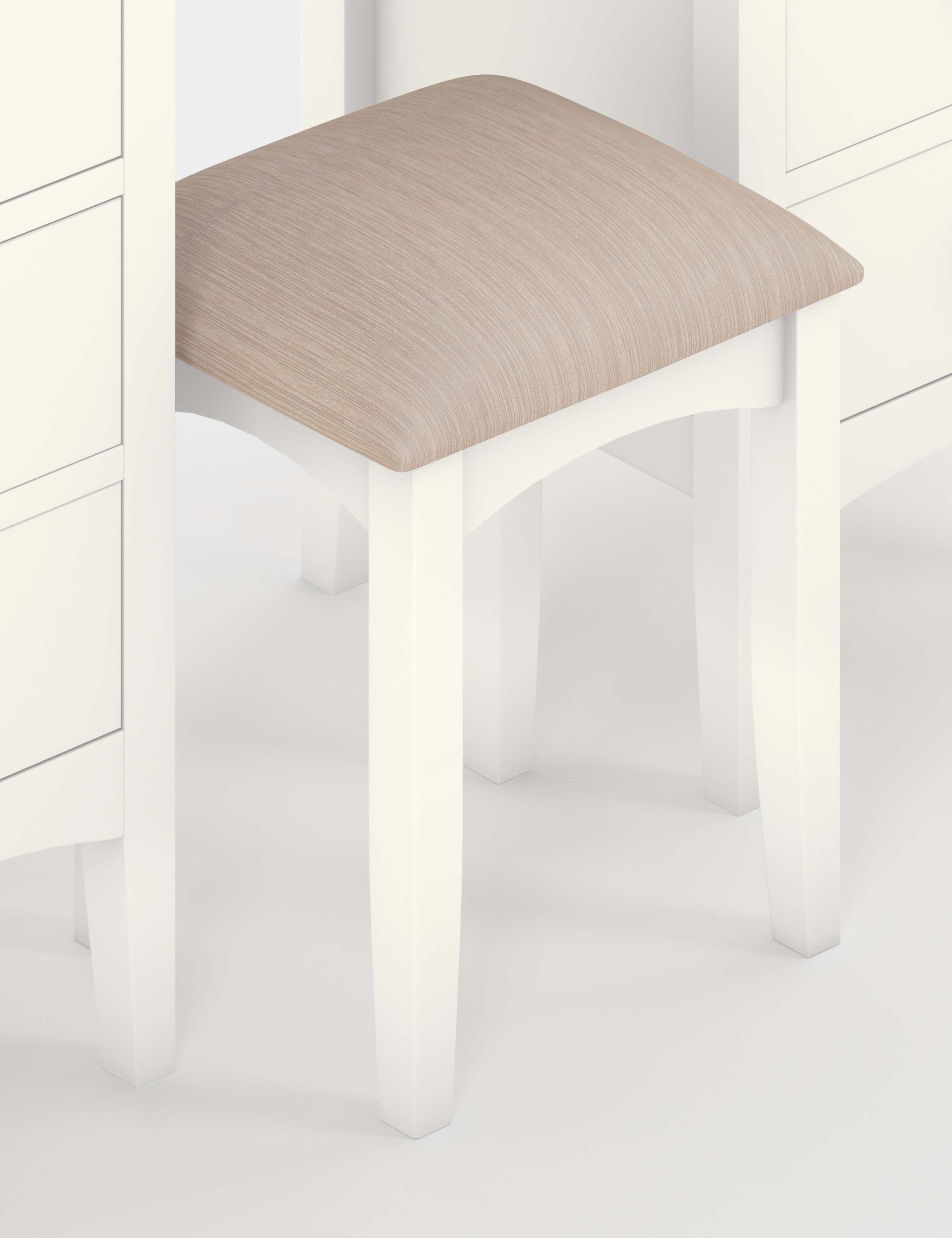 Hastings Ivory Dressing Table & Stool 4 of 9
