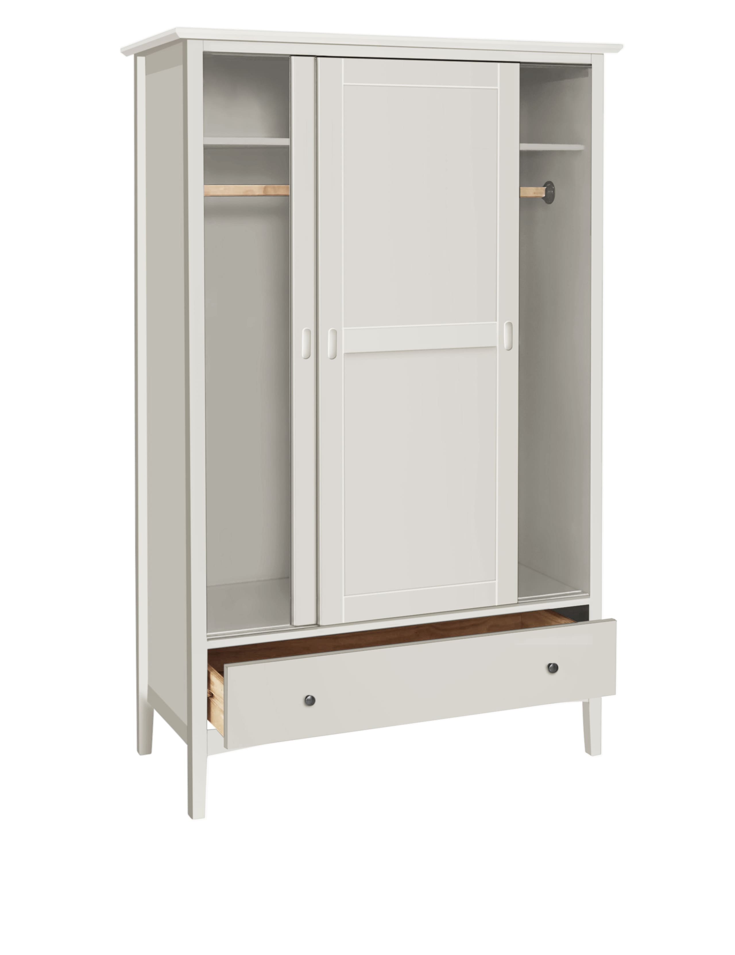Hastings Grey Sliding Wardrobe 3 of 7
