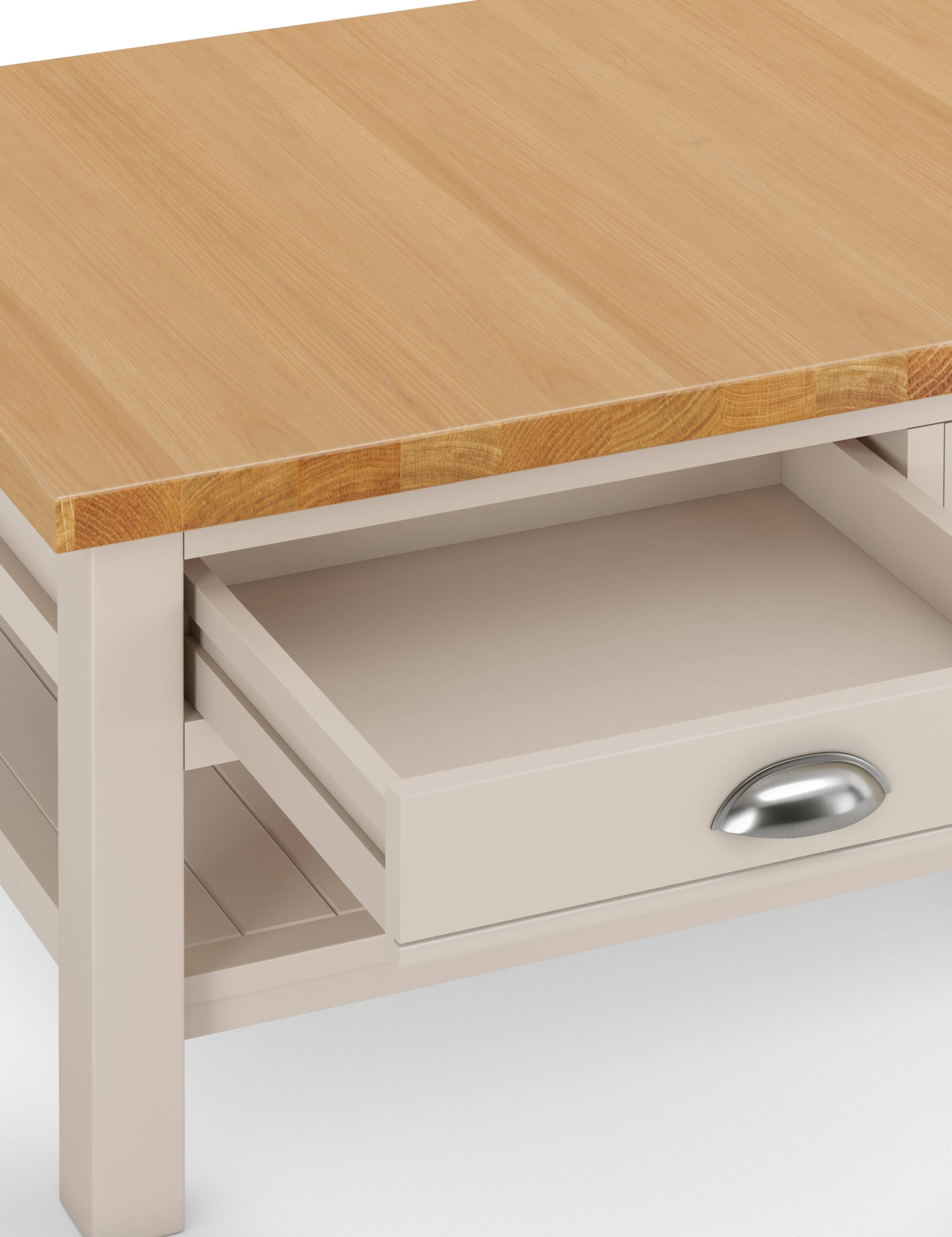 Padstow Putty Storage Coffee Table 3 of 8