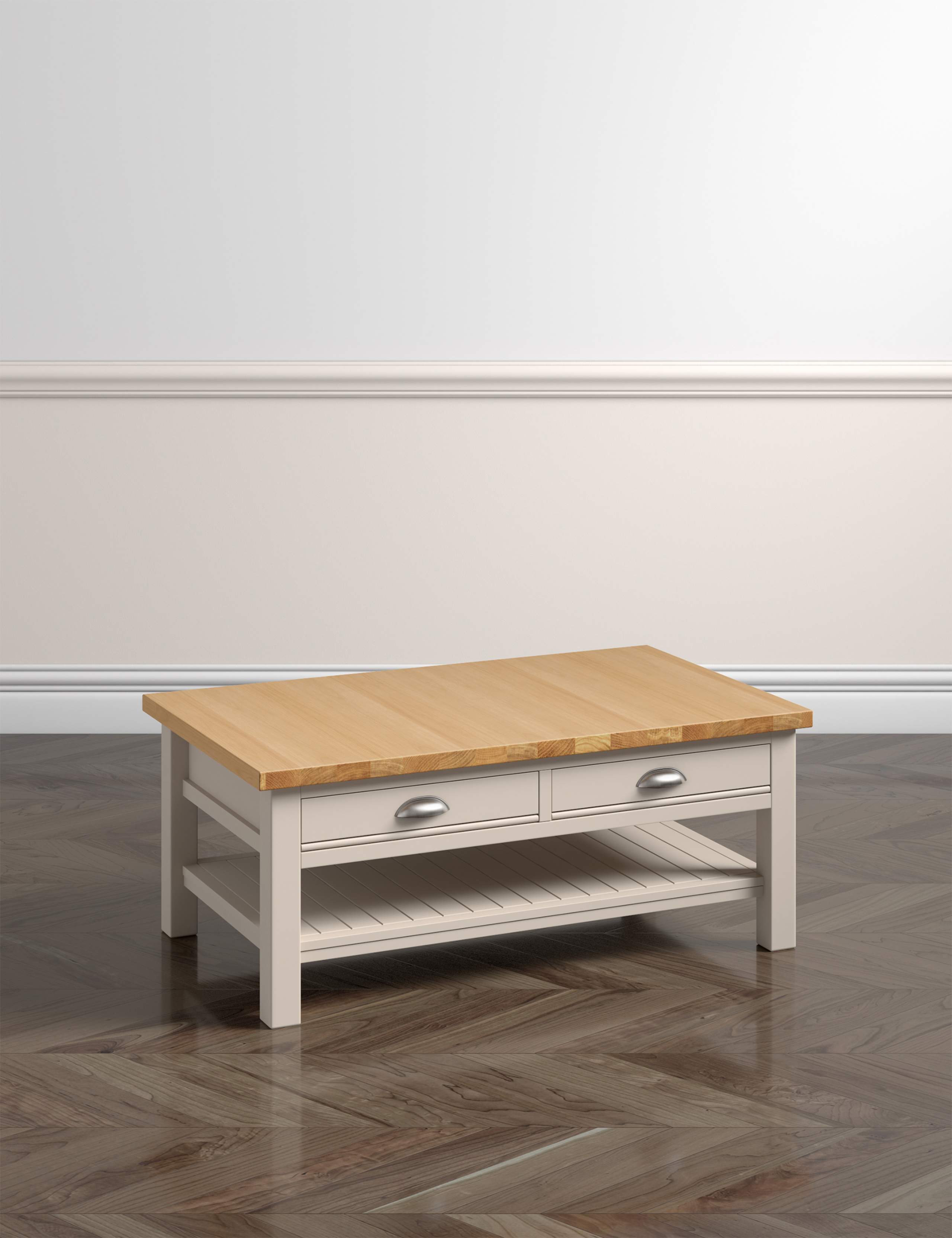 Padstow Putty Storage Coffee Table 2 of 8