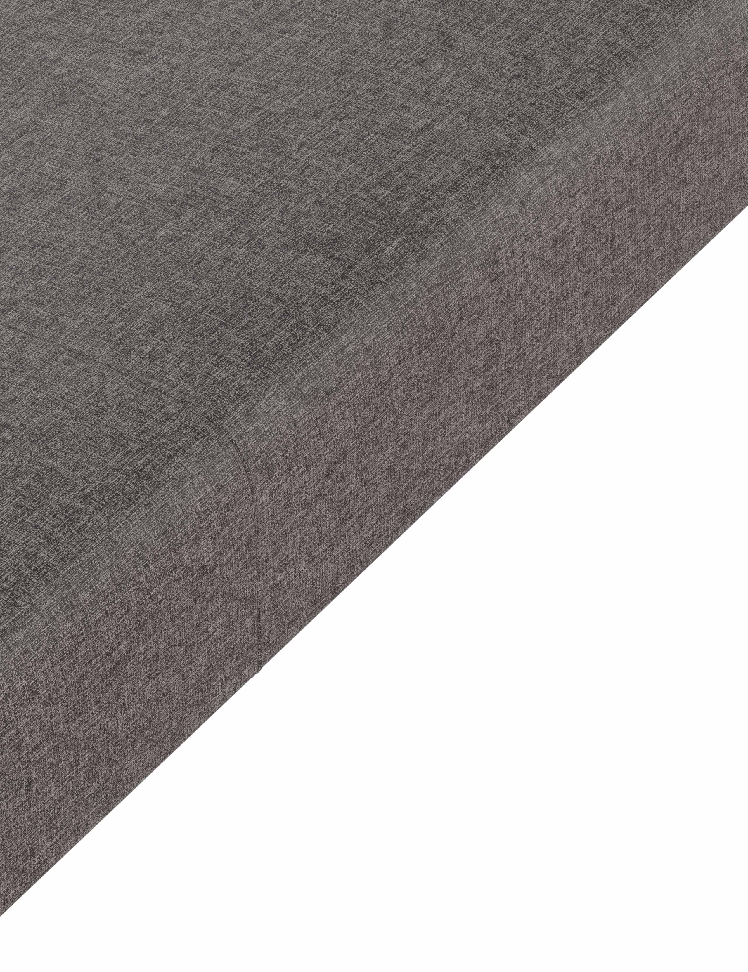 Alton Grey Fabric Bench 4 of 7