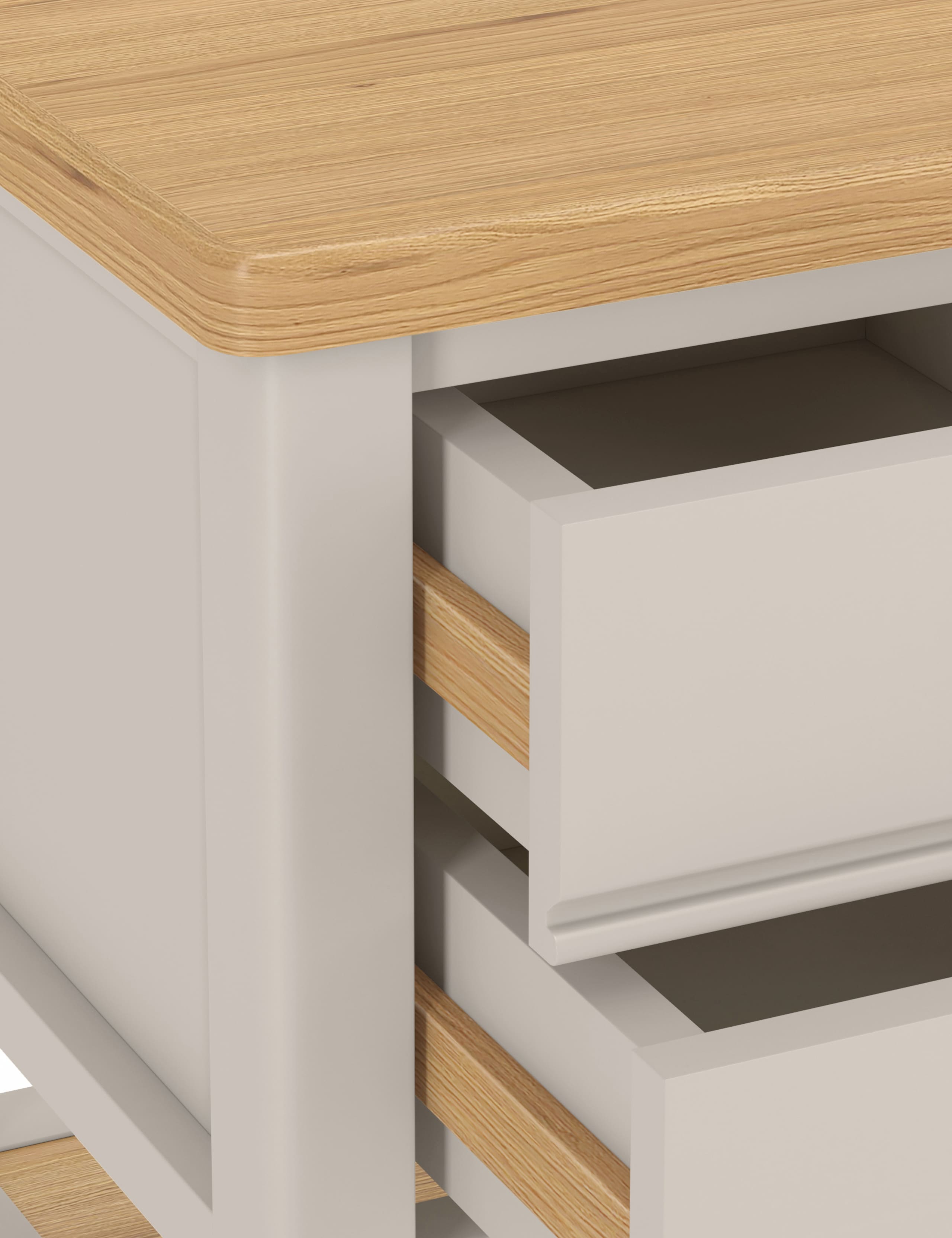 Winchester Bedside Table Putty 3 of 7