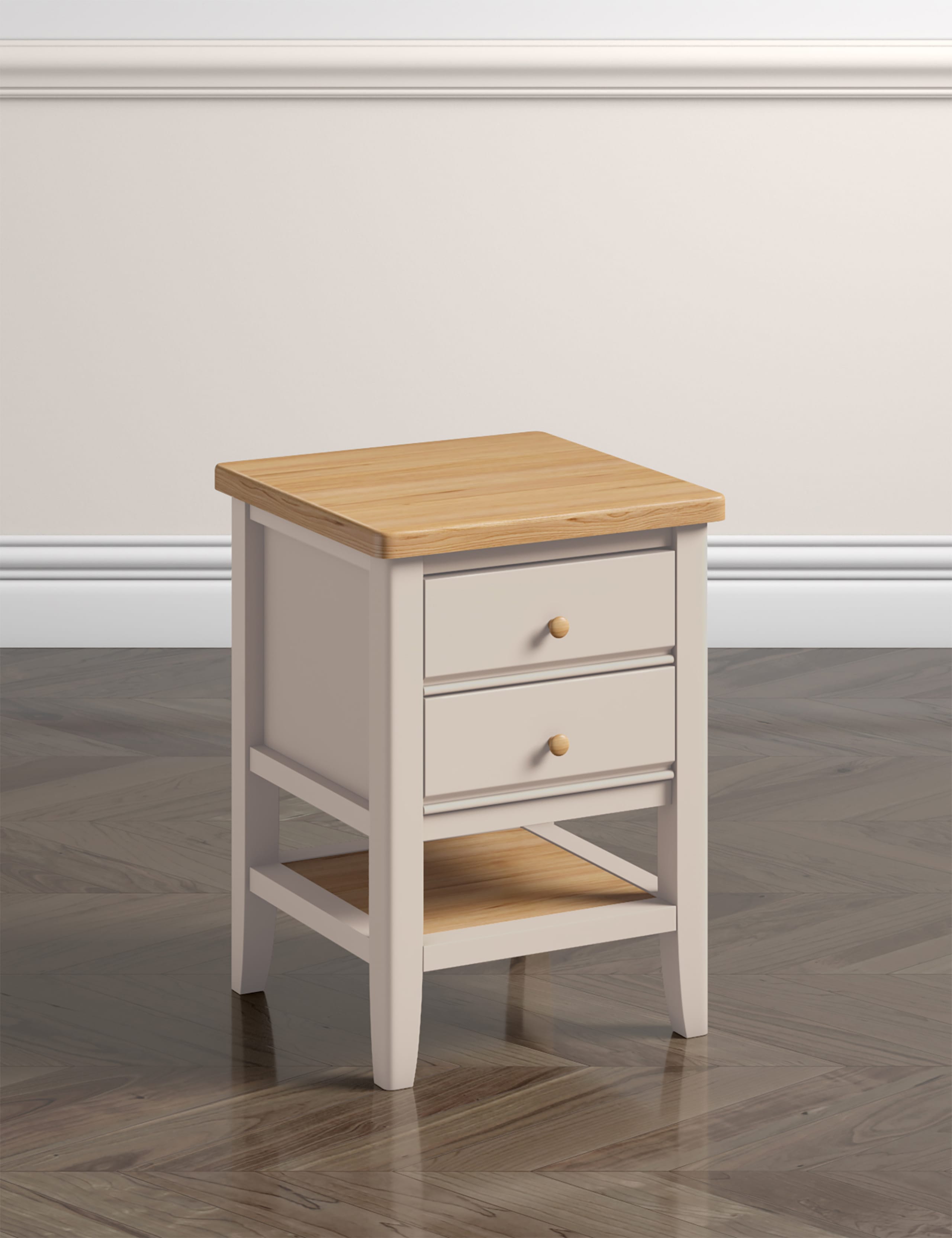 Winchester Bedside Table Putty 2 of 7