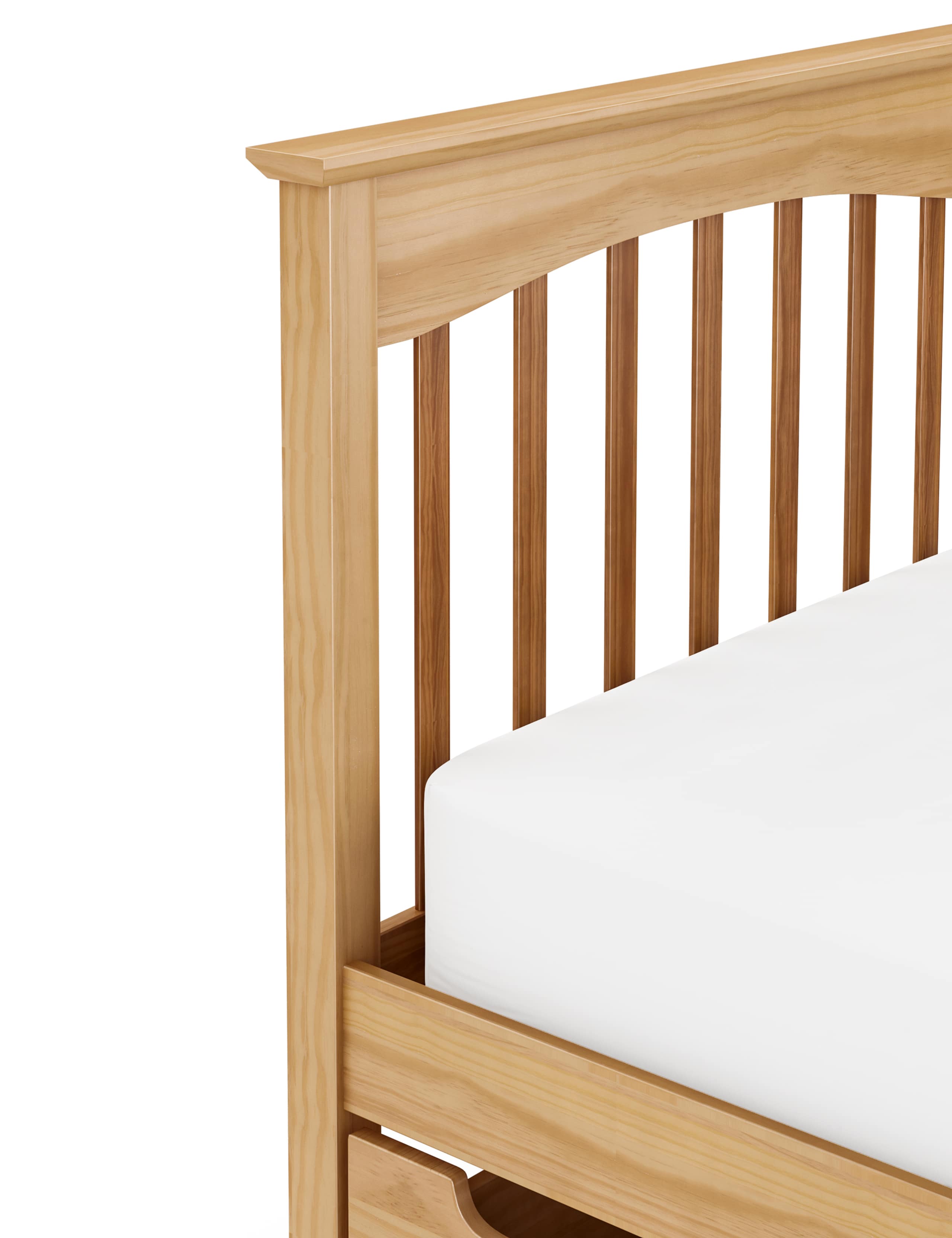 Hastings Light Natural Hideaway Bed Stead 3 of 7