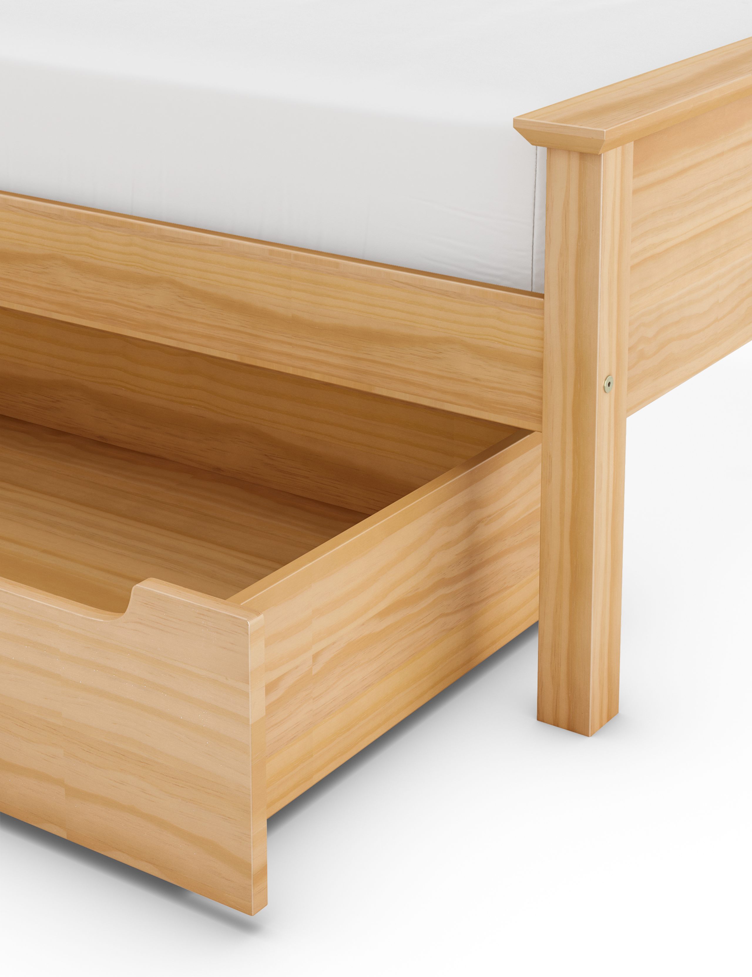 Hastings Light Natural Hideaway Bed Stead 4 of 7