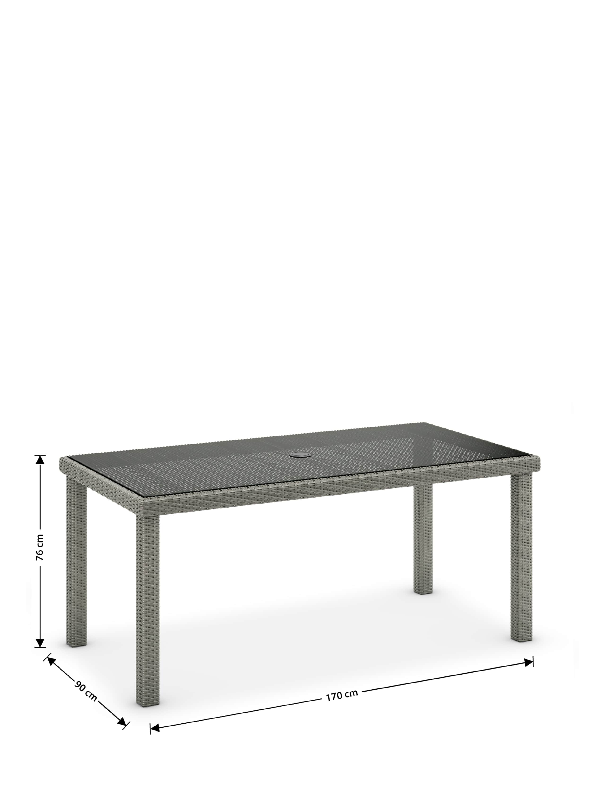 Marlow Garden Dining Table with Benches 6 of 6