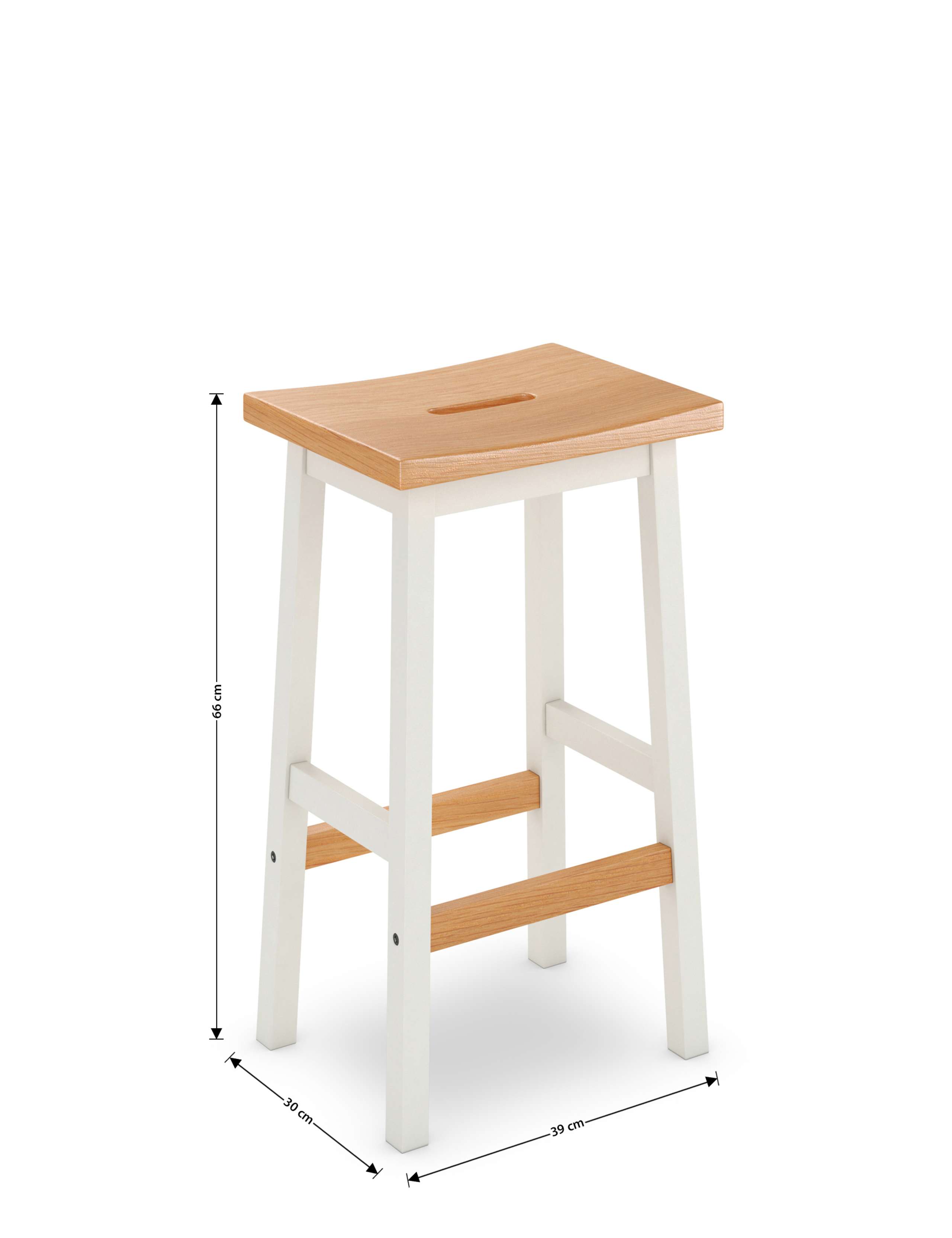 Padstow Barstool White 6 of 6