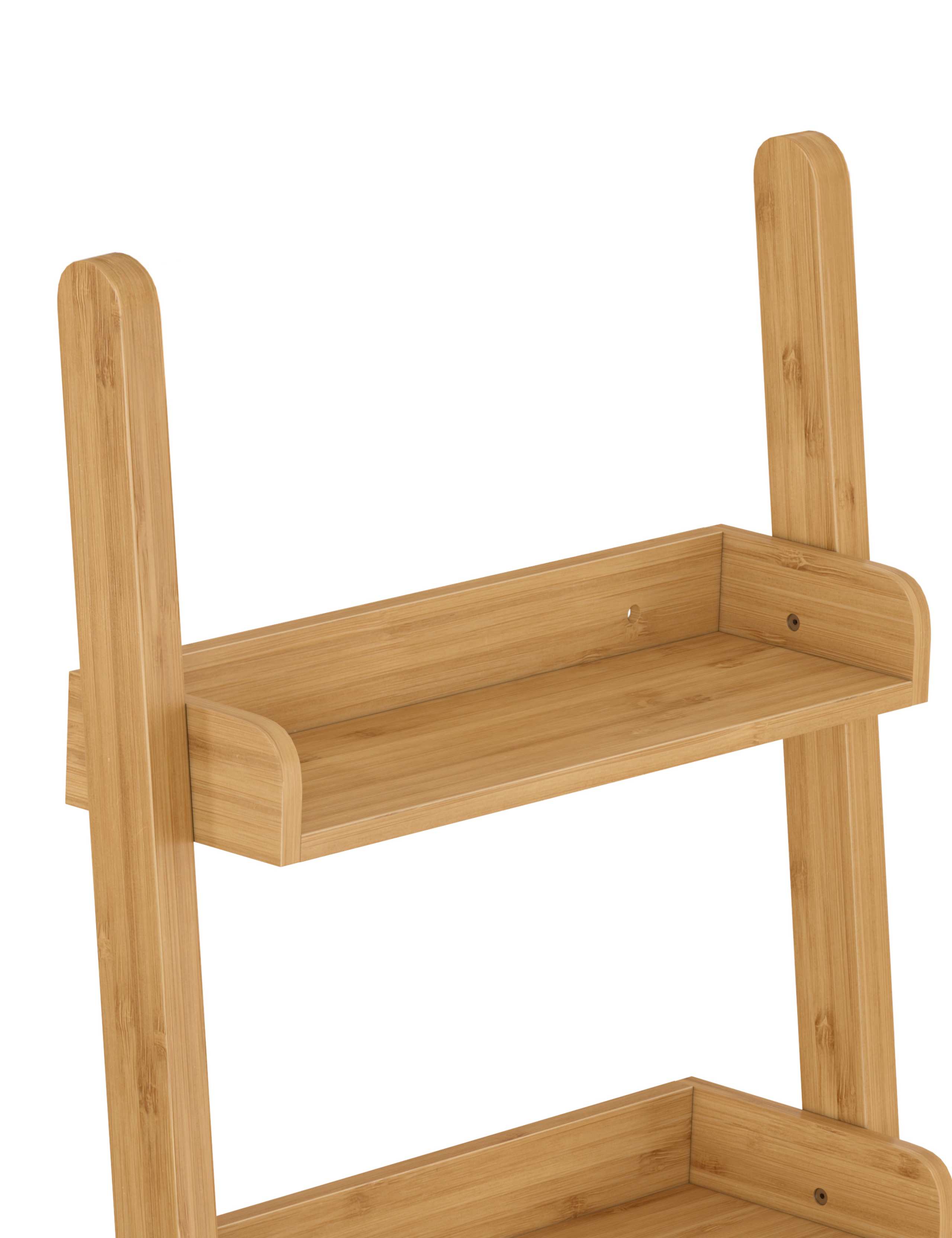 Step Ladder Shelving - Natural 3 of 7
