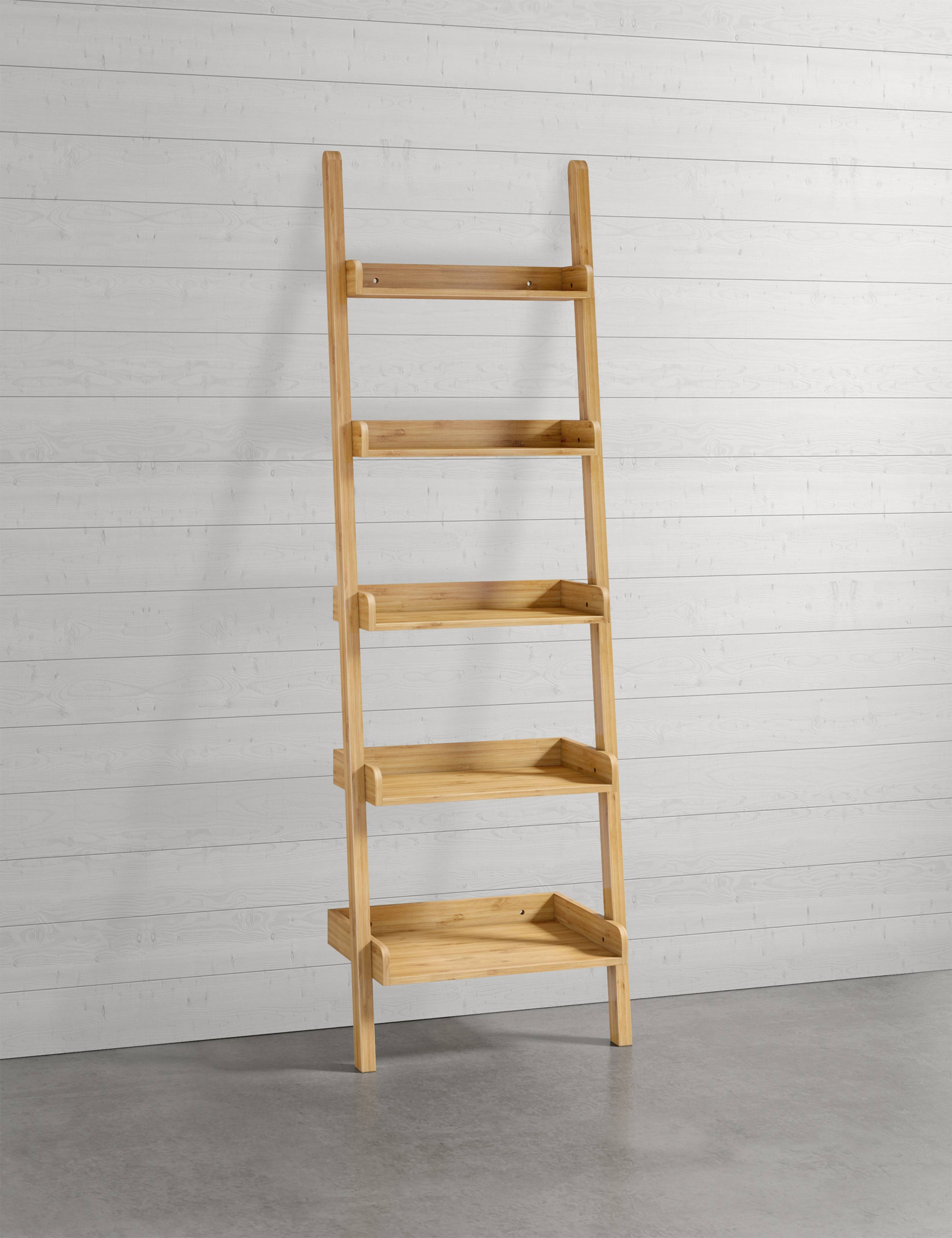 Step Ladder Shelving - Natural 2 of 7