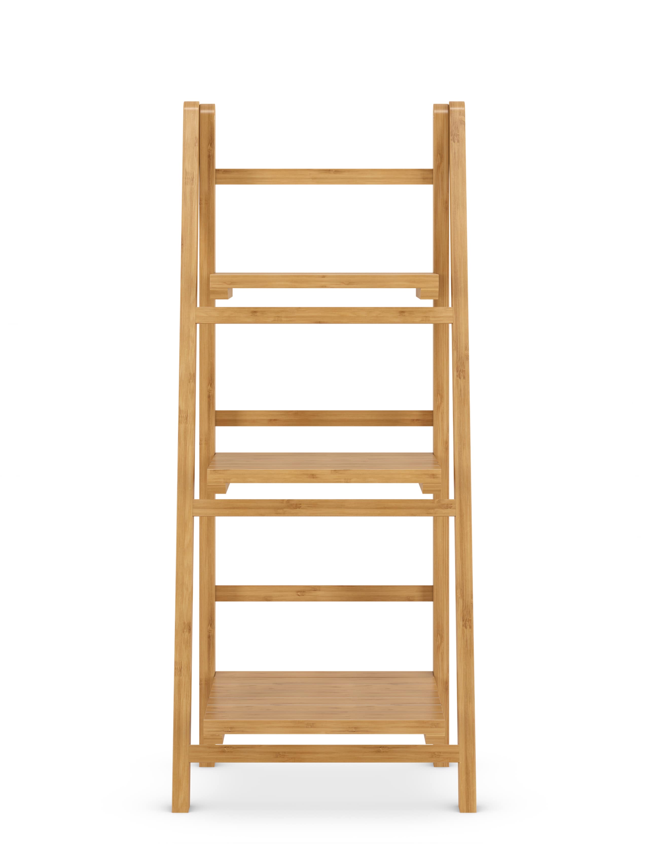 Nagoya Folding Shelving Low Natural 1 of 8