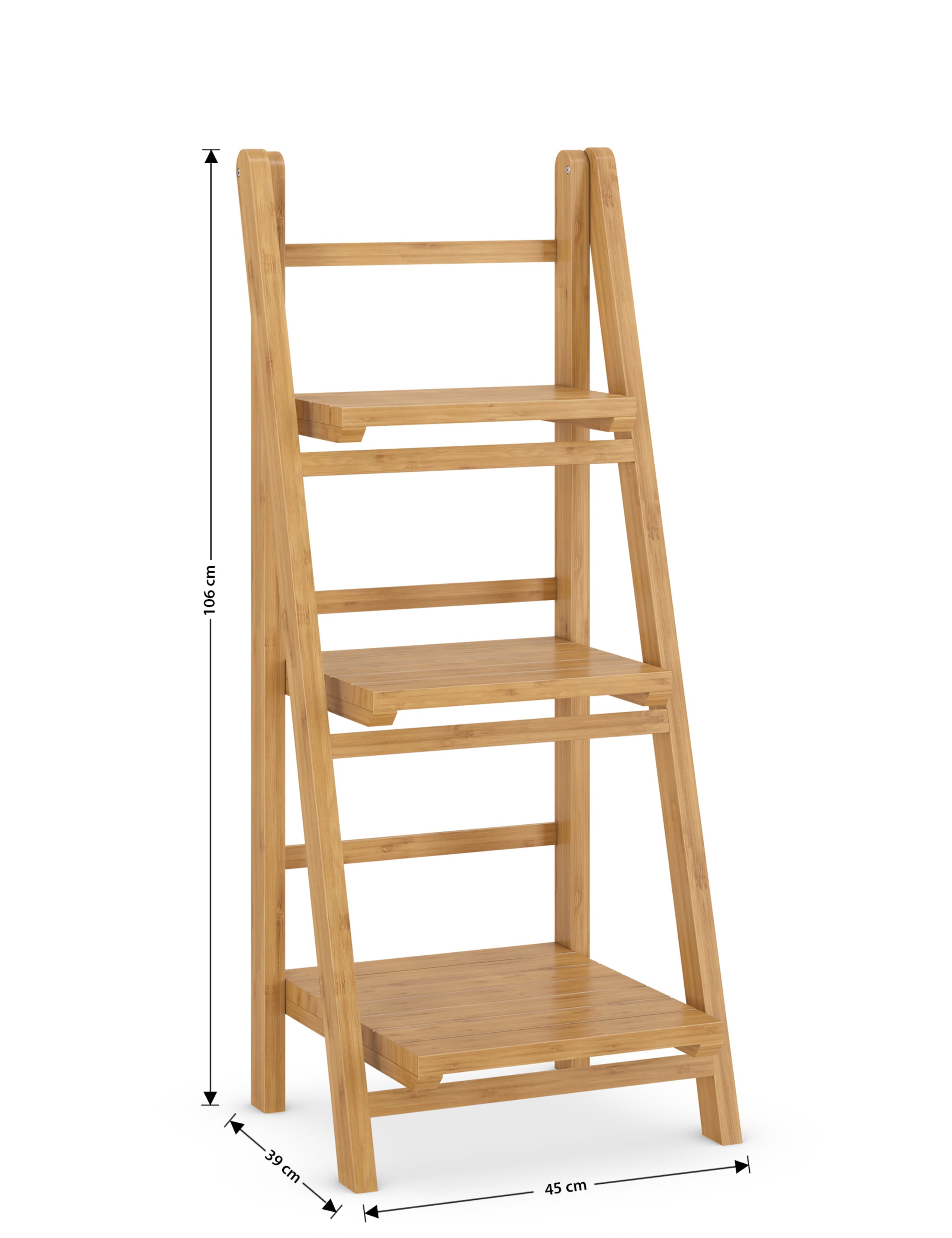 Nagoya Folding Shelving Low Natural 8 of 8