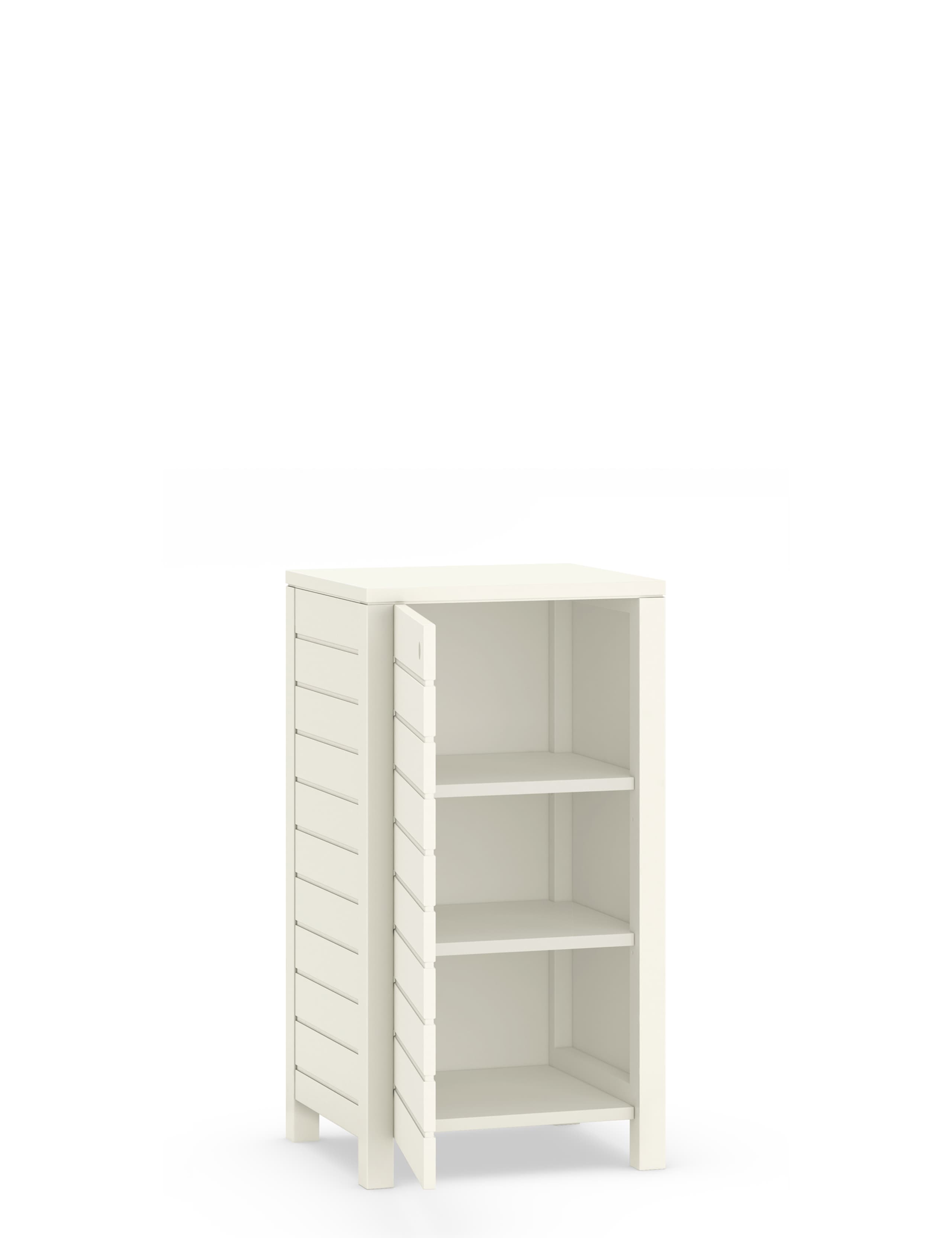 Nagoya Floor Cabinet White 2 of 6