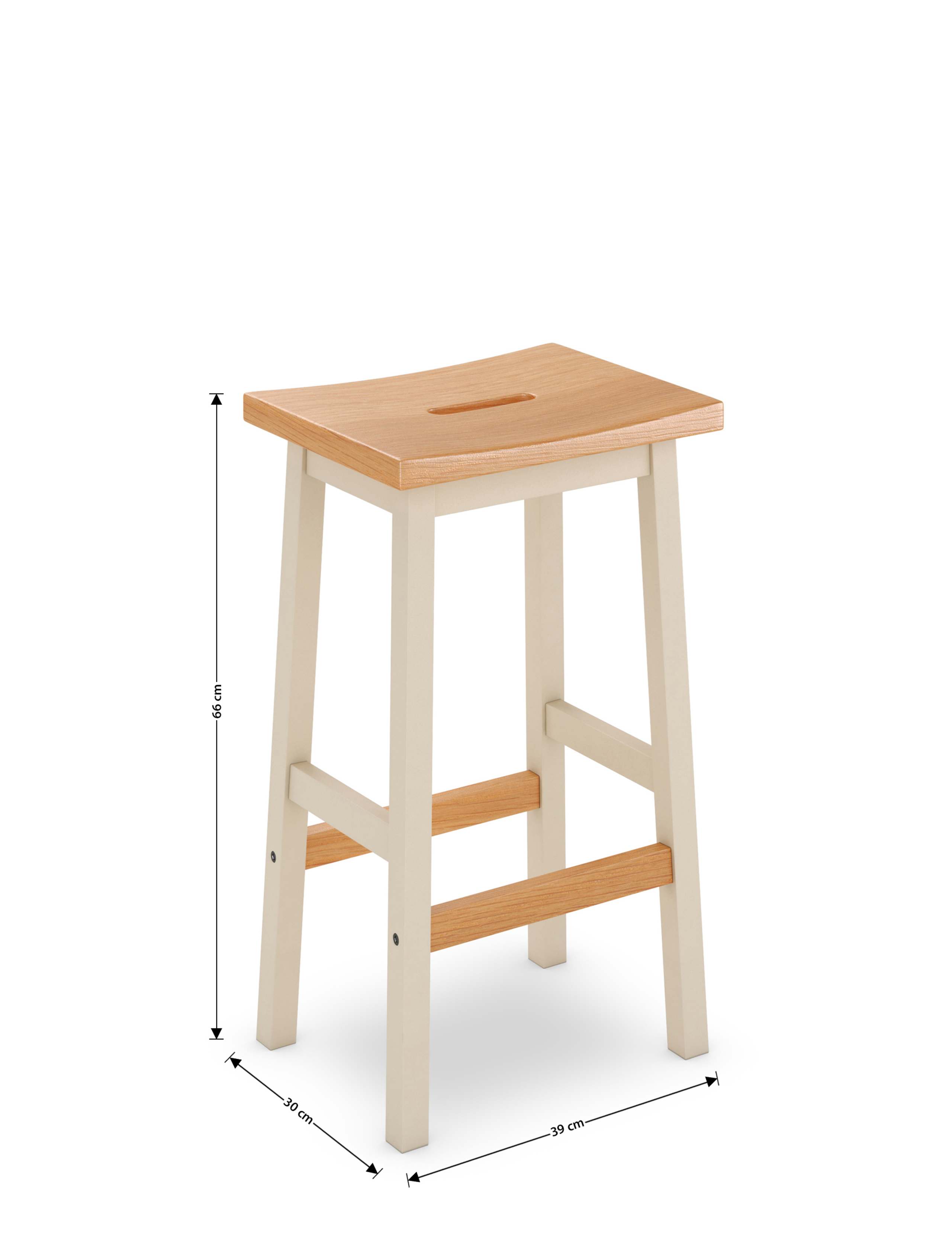 Padstow Barstool Cream 7 of 7