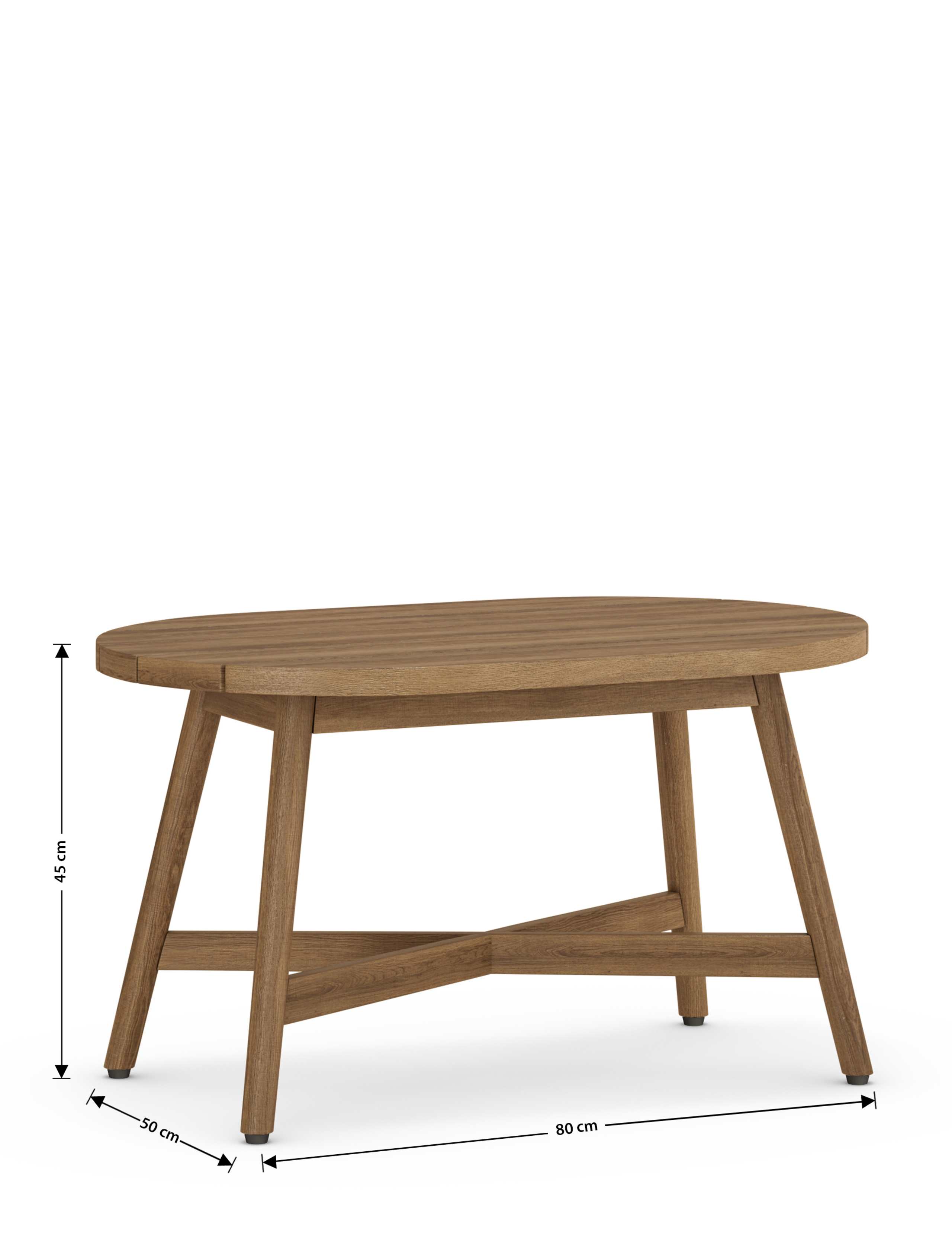 Capri Teak Coffee Table 7 of 8