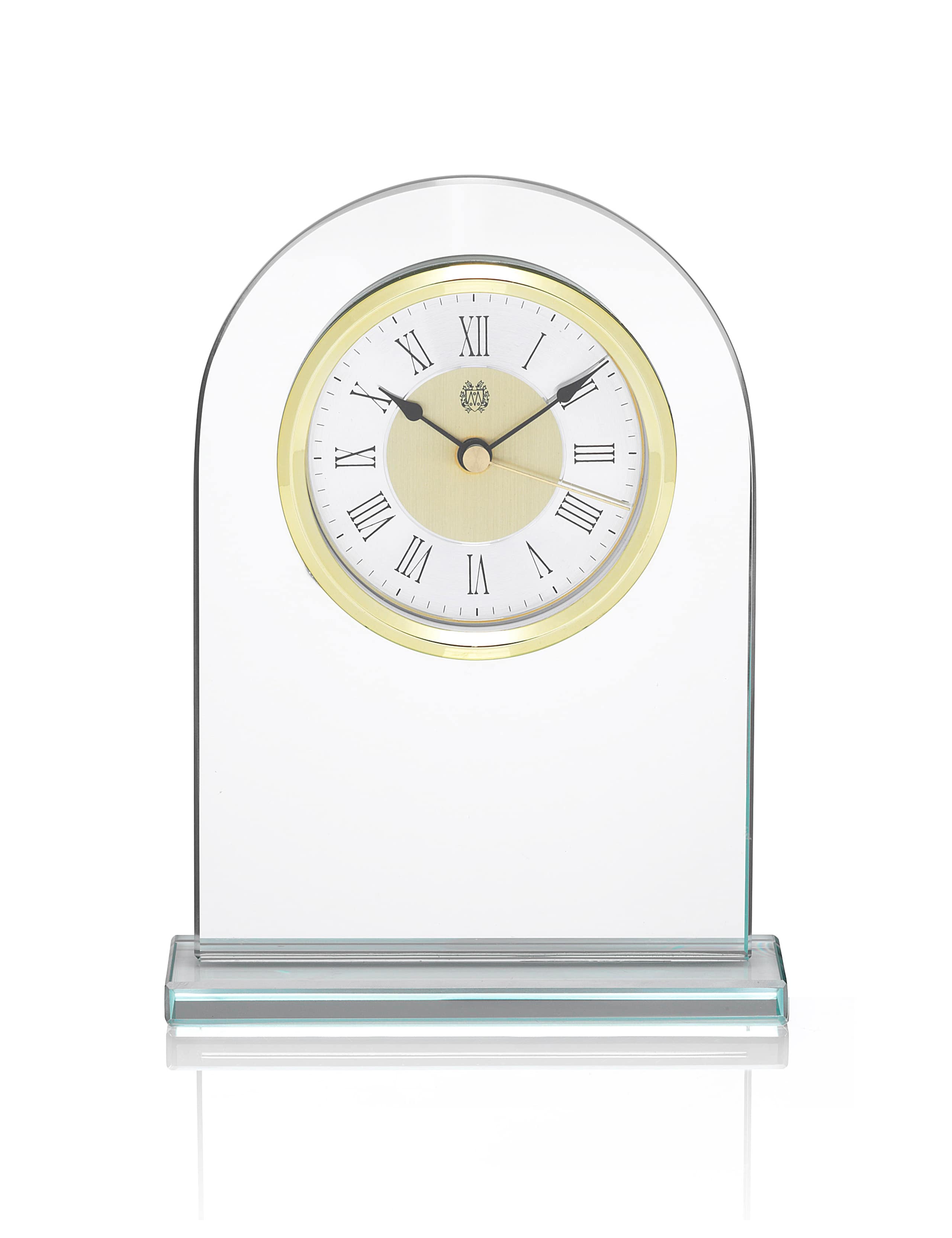 Arch Glass Mantel Clock 1 of 2