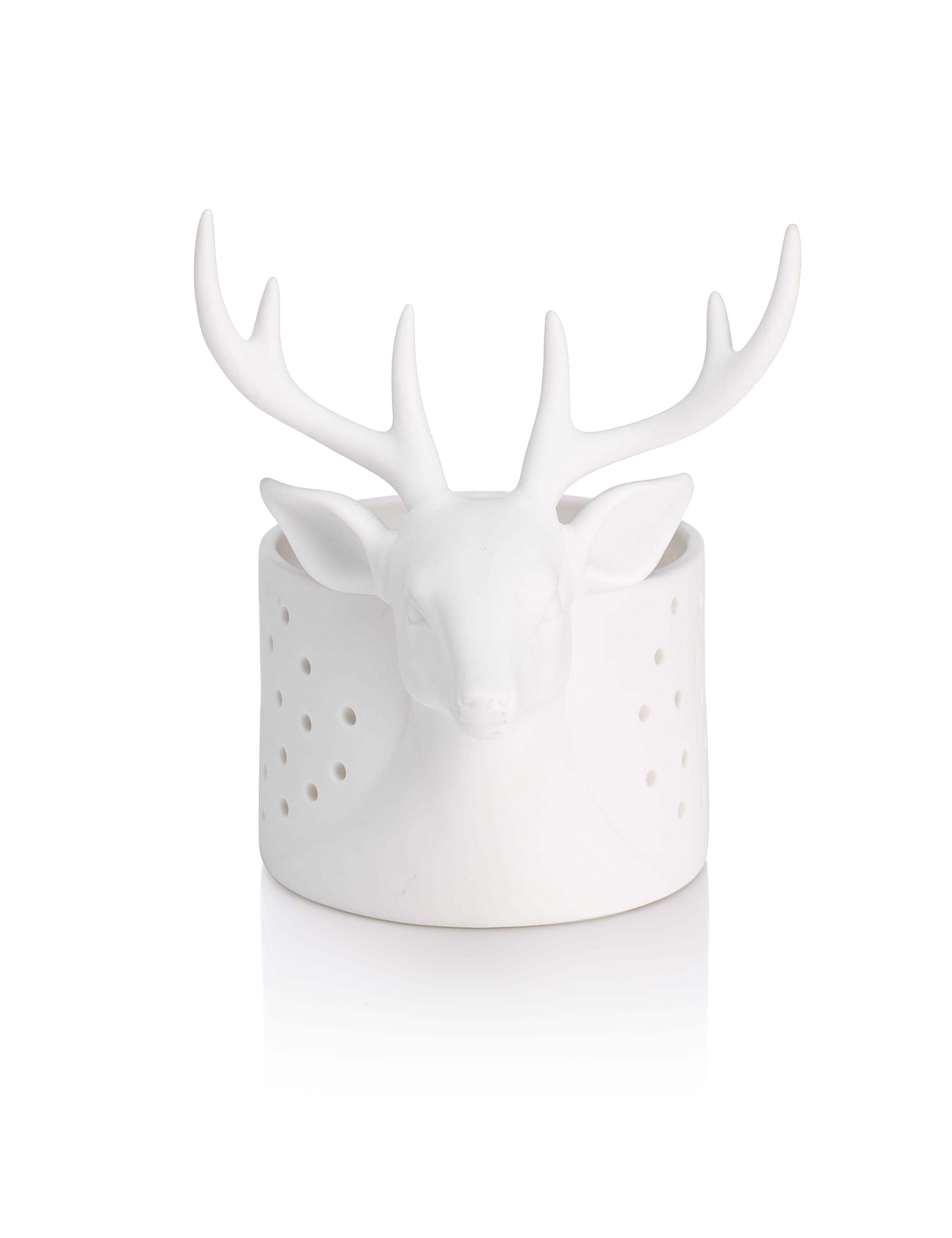 Stag Porcelain Tealight Holder 1 of 3