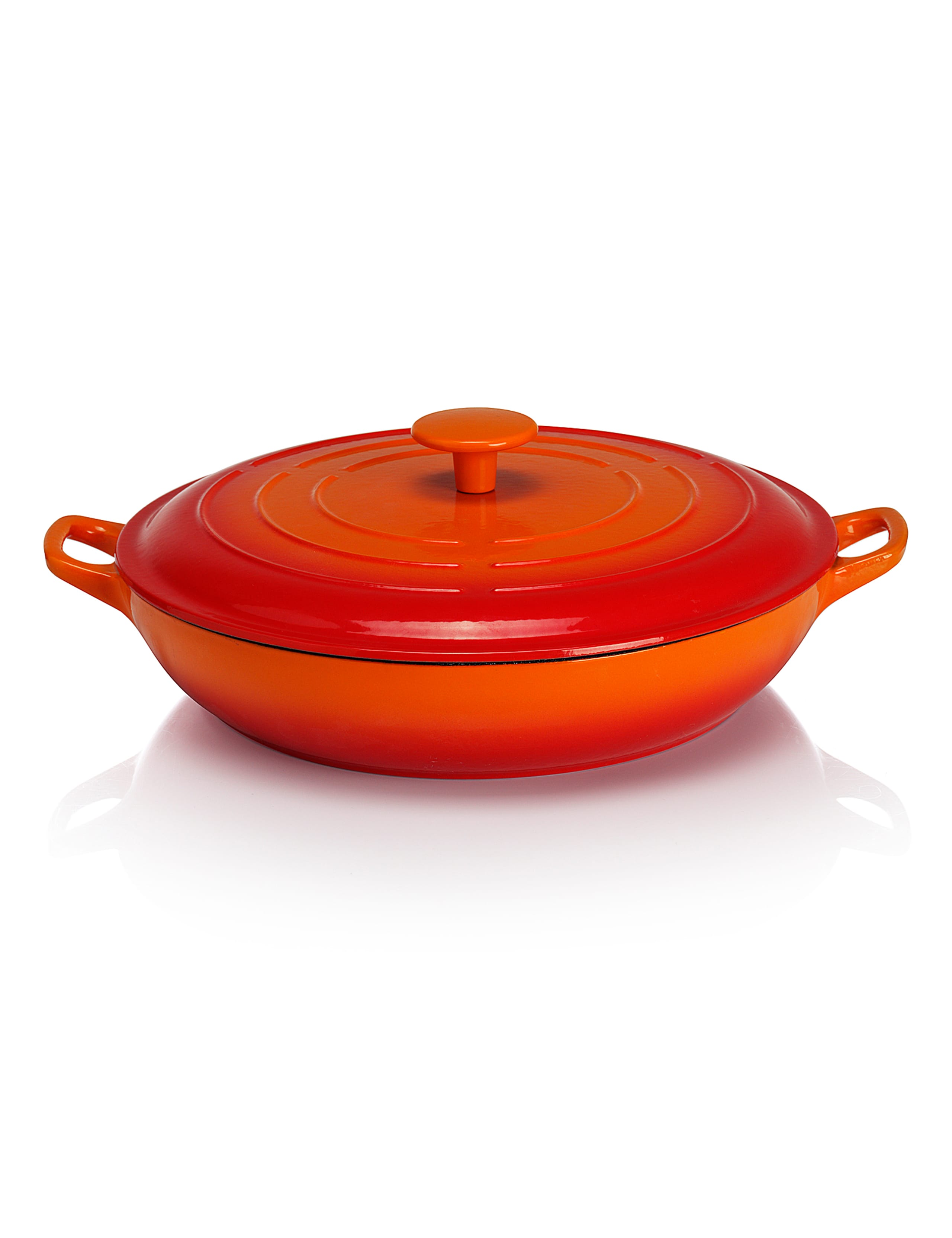 Cast Iron Shallow Casserole 1 of 2