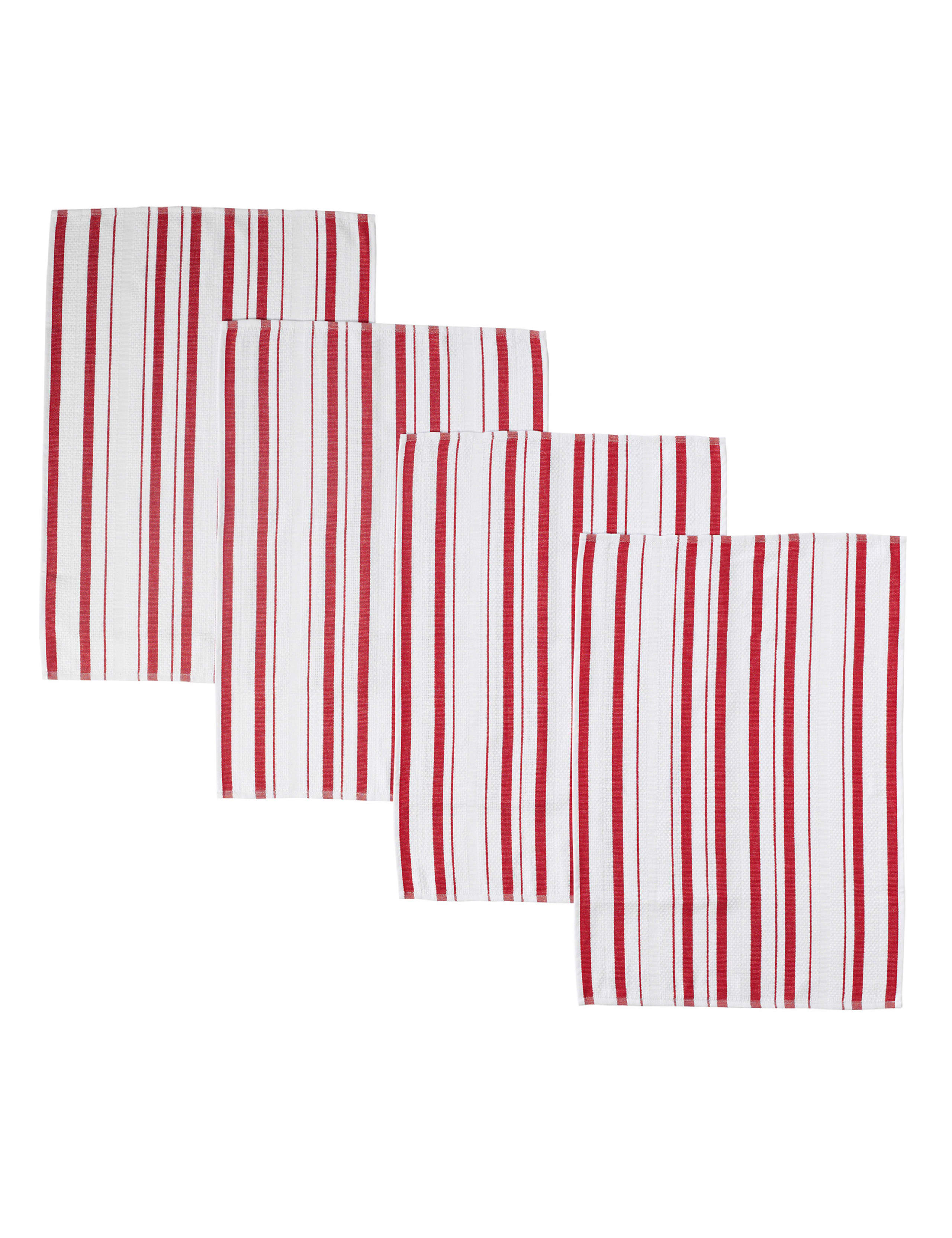 Set of 4 Basket Weave Tea Towels 1 of 1