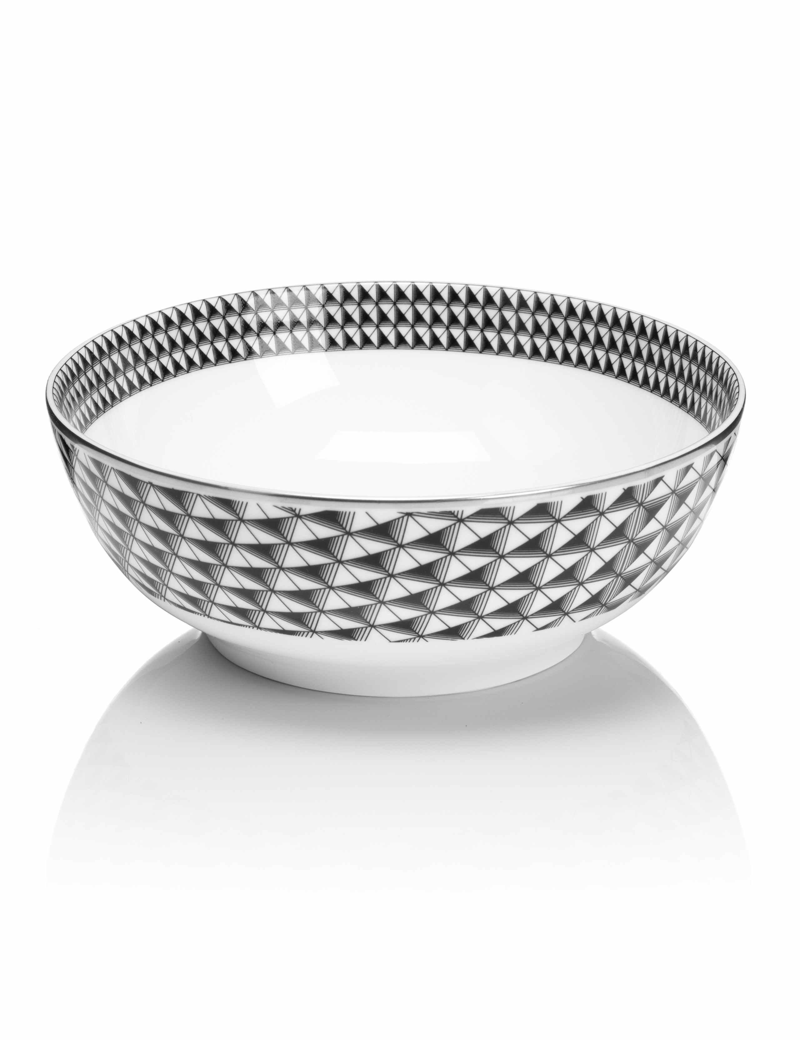 Deco Geometric Cereal Bowl 1 of 1