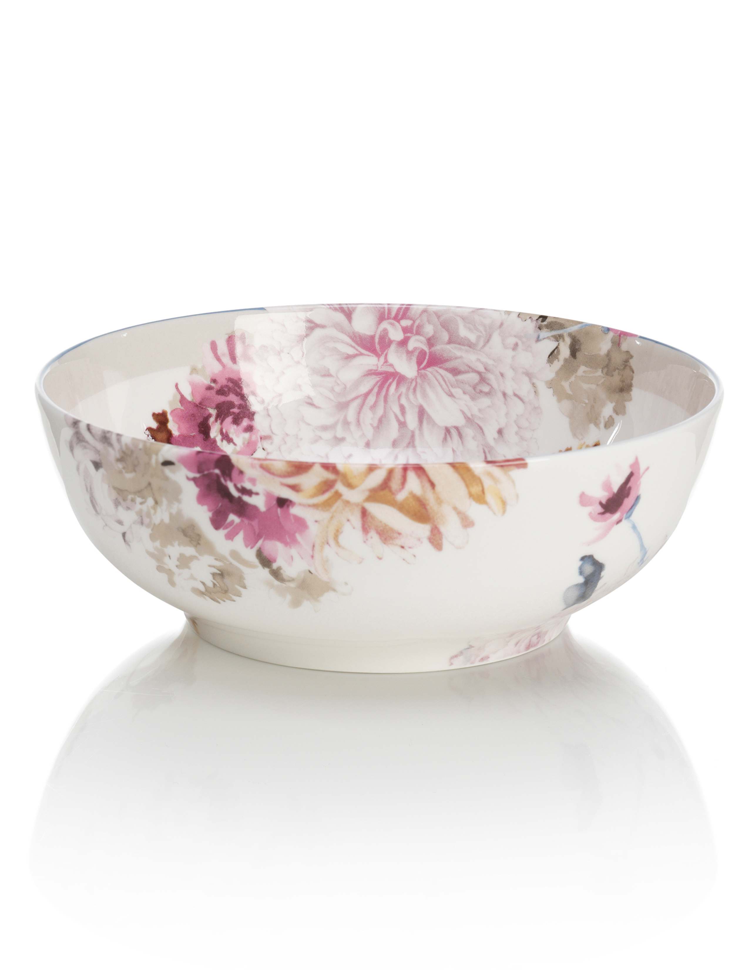 Painterly Floral Cereal Bowl 1 of 3