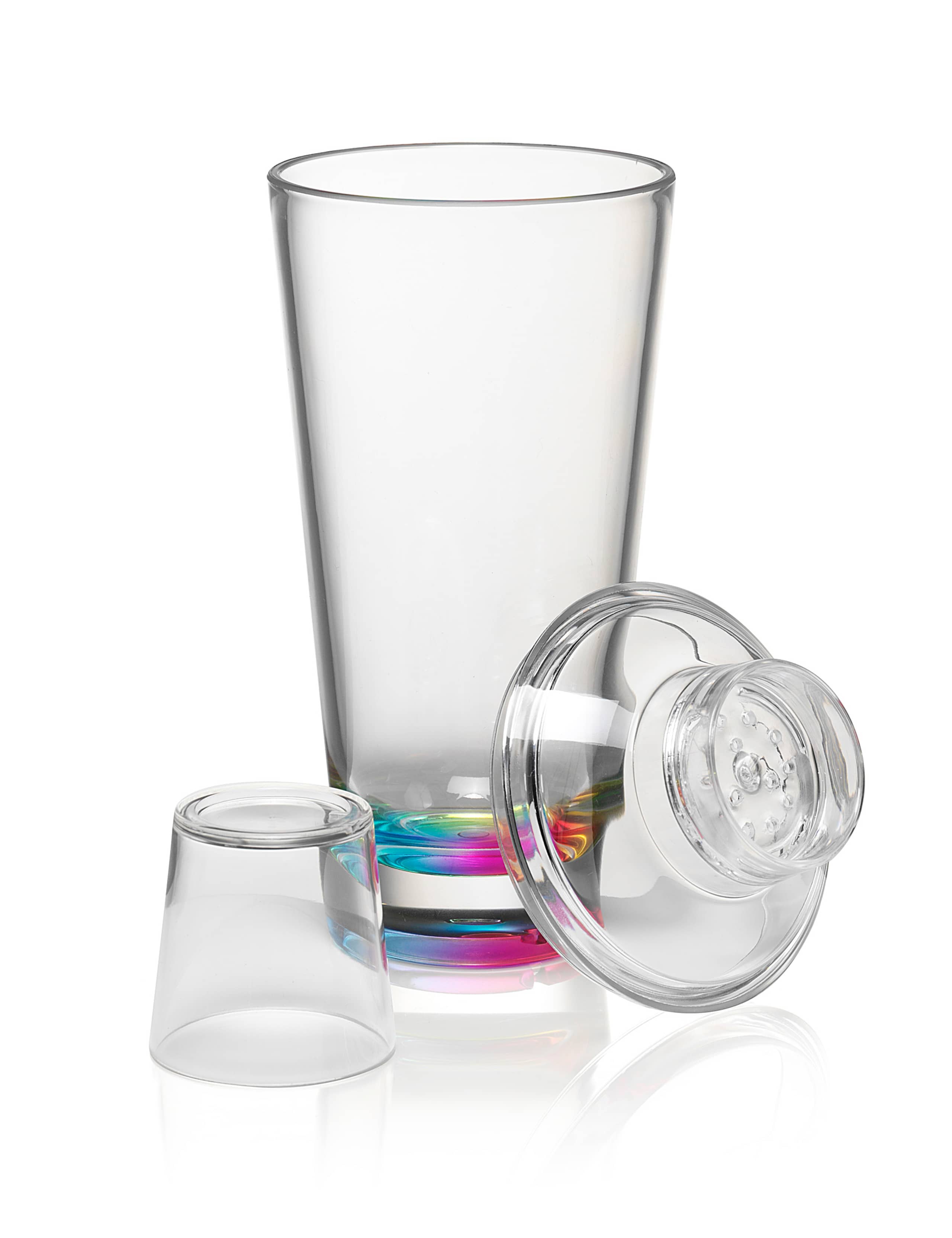 Acrylic Rainbow Cocktail Shaker | M&S