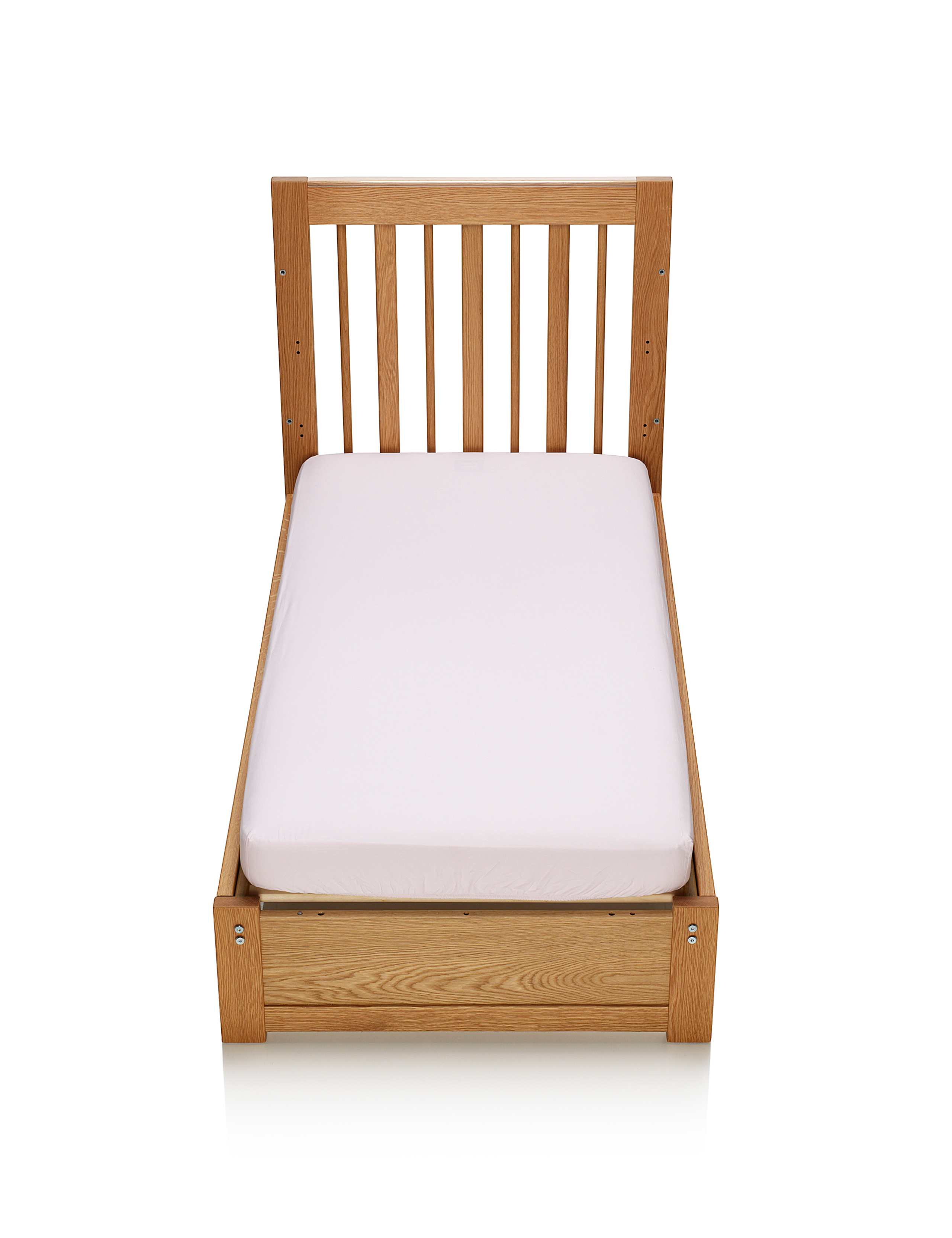 2 Pack Pure Cotton Cot Bed Fitted Sheets 2 of 2