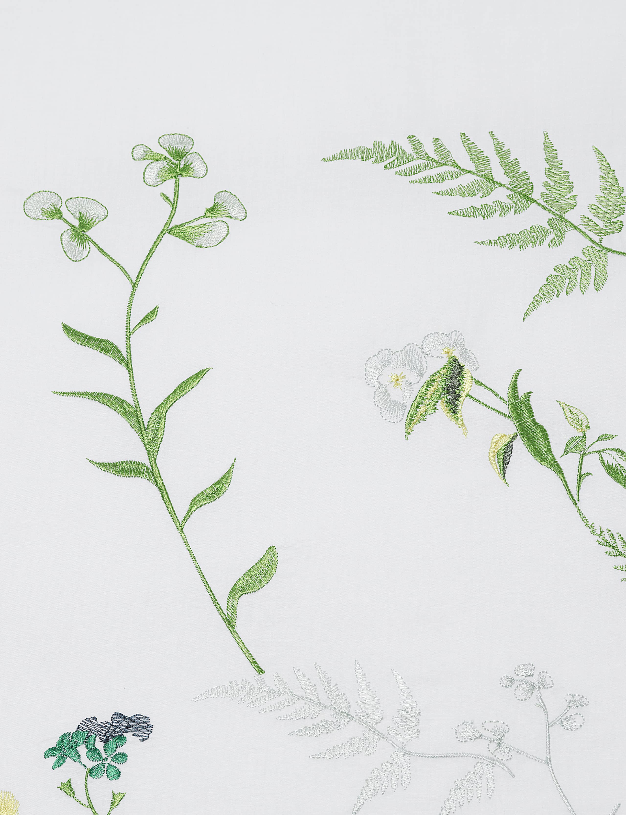 Botanical Embroidered Bedding Set 3 of 4