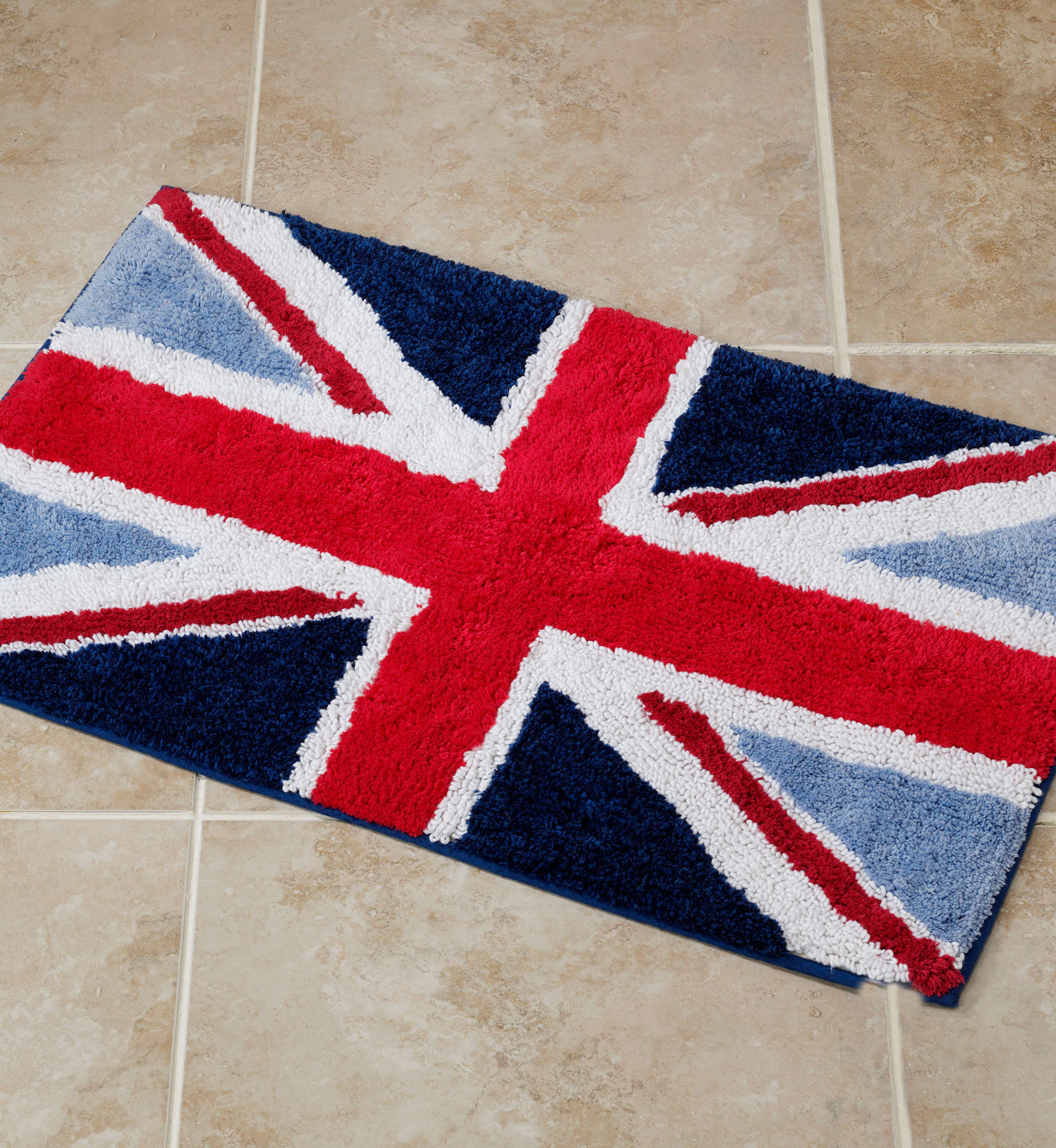 Union Jack Bath Mat 1 of 3