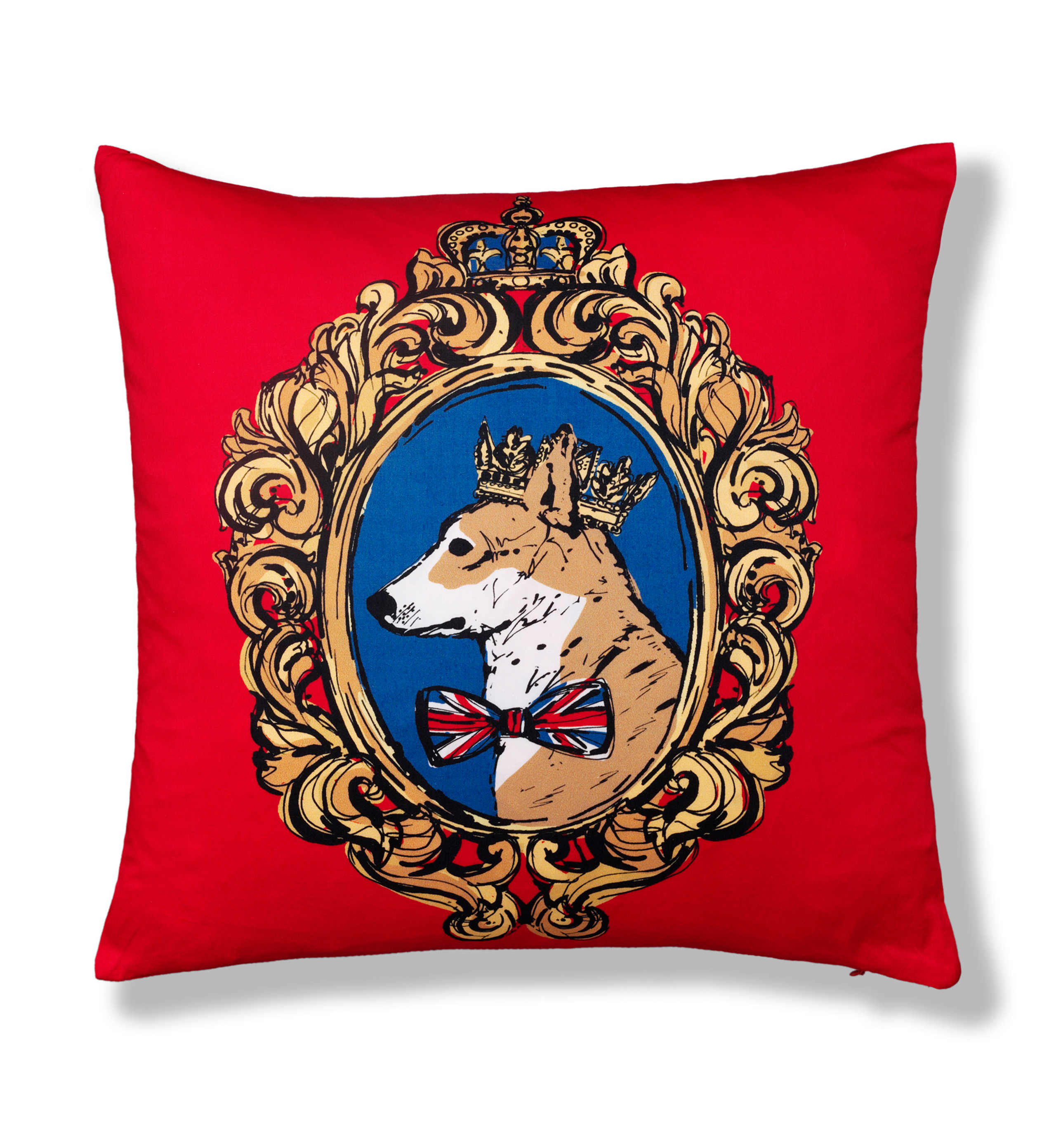 Corgi Print Cushion 1 of 2
