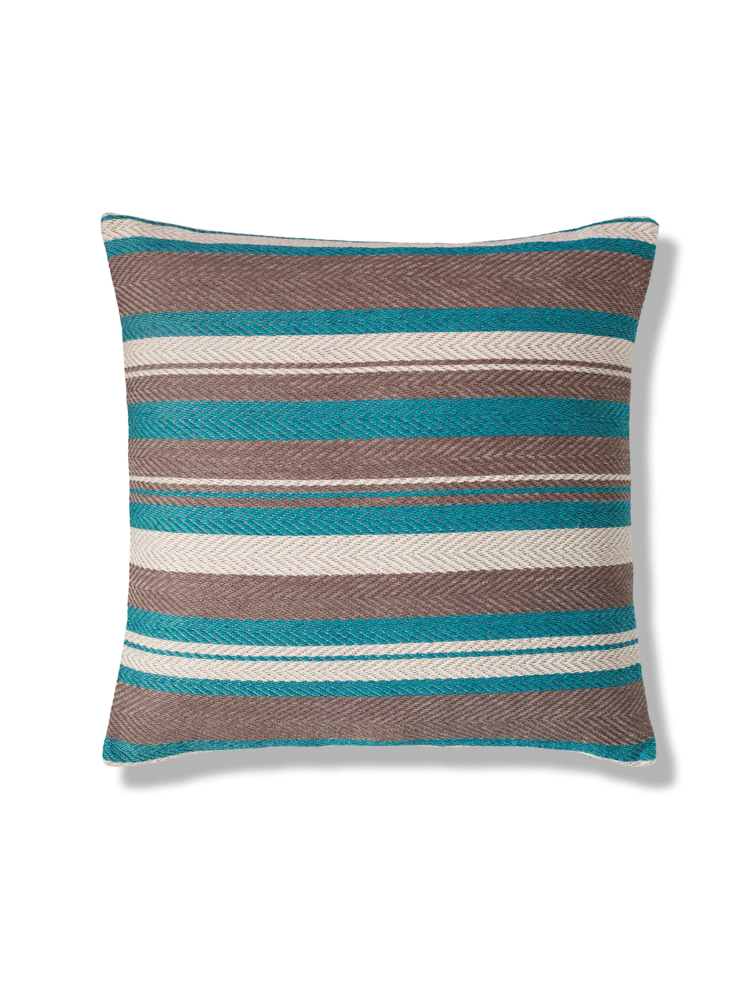 Felted Striped Cushion 1 of 2