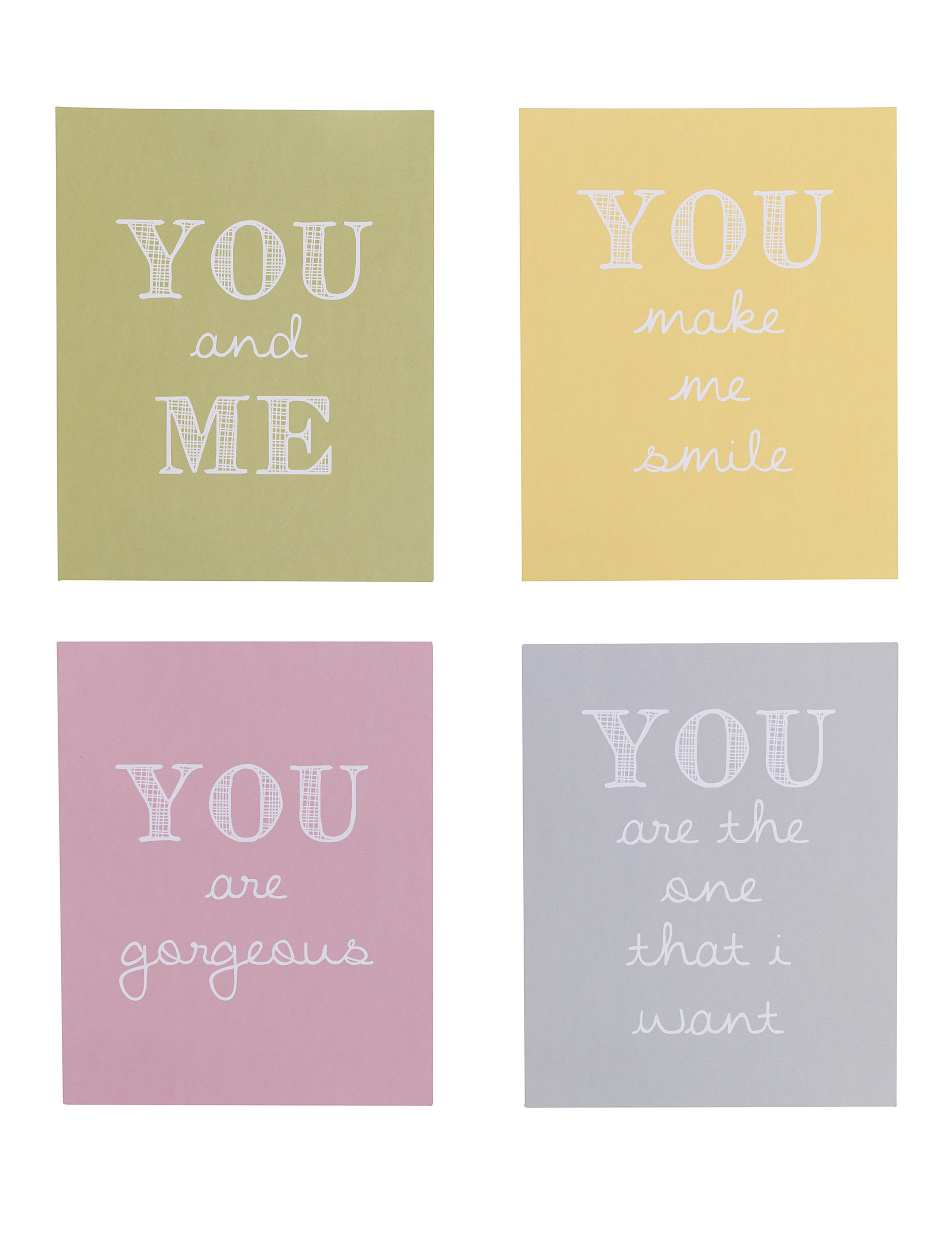 4 Pack Print Wall Arts 1 of 1