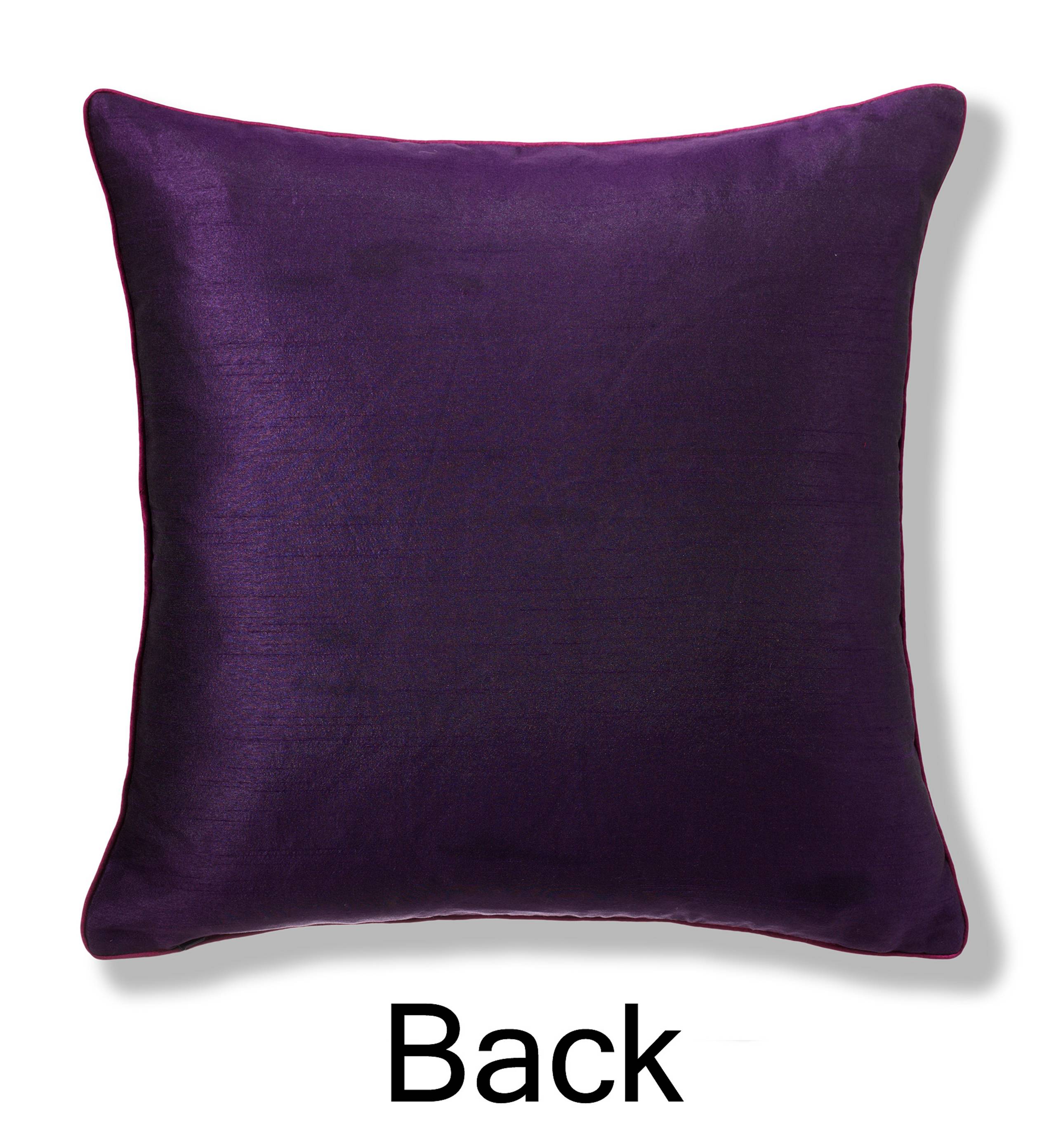 Theatre Floral Embroidered Cushion 2 of 3