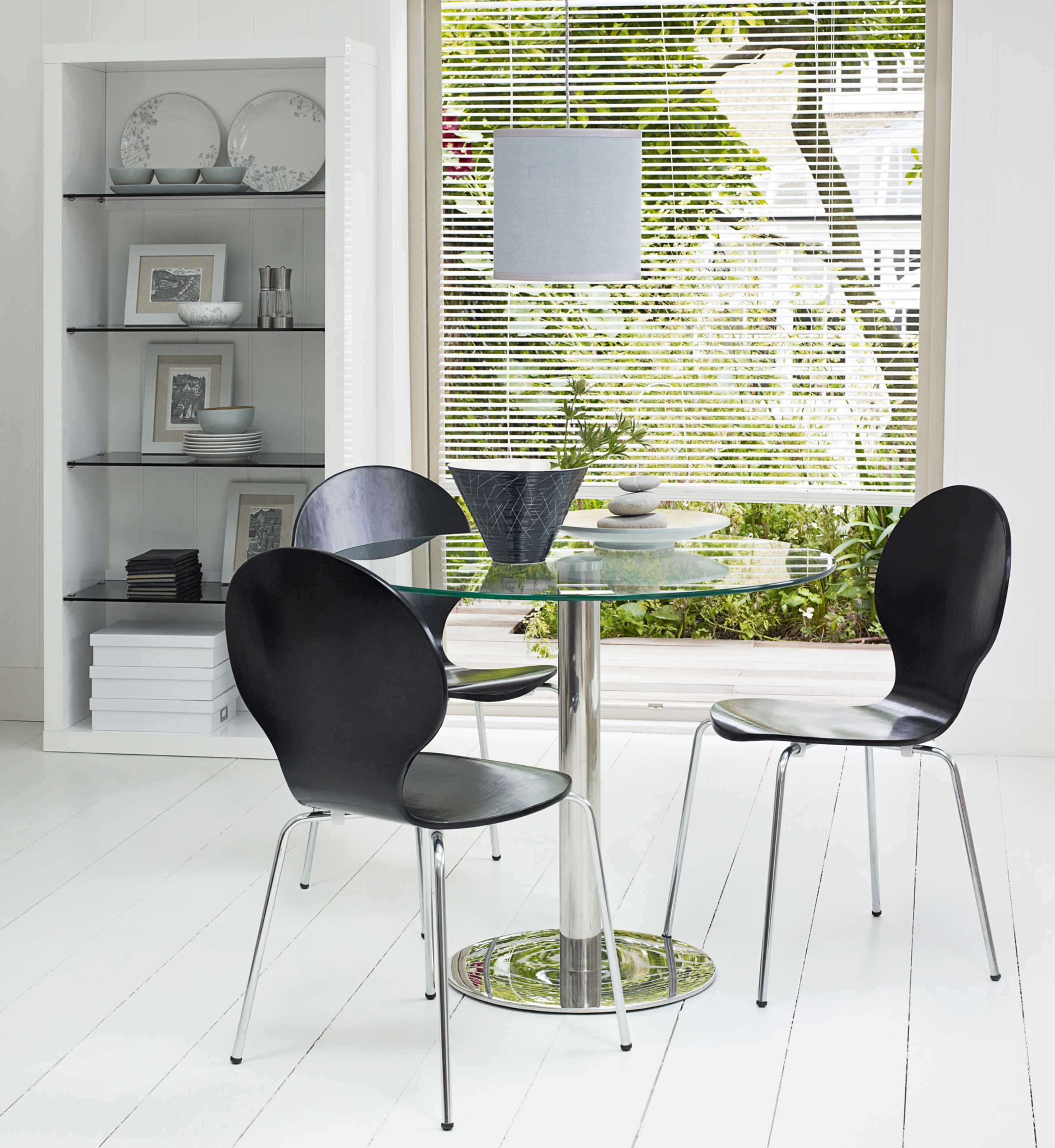 Gino Bistro Glass Table 4 of 4