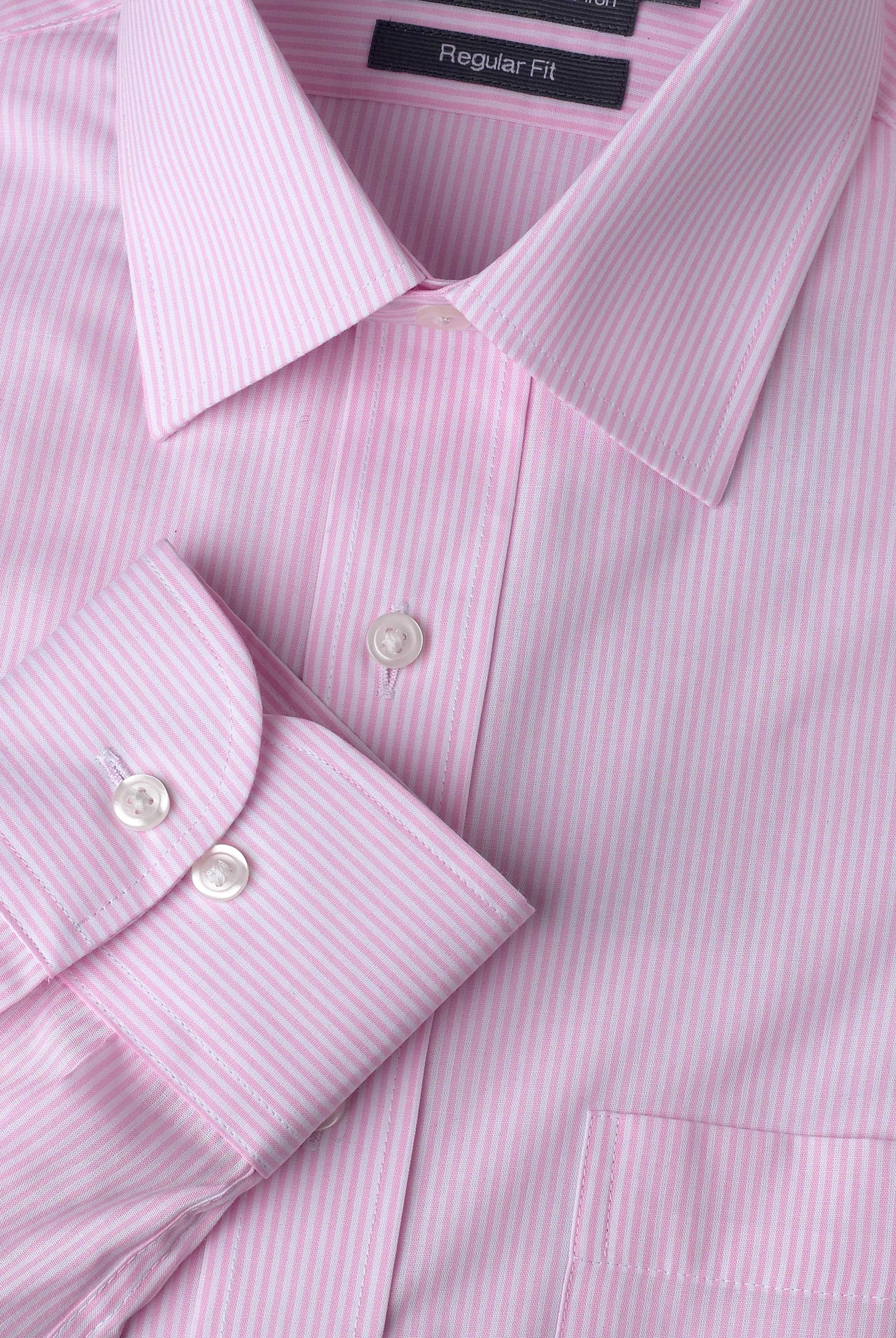 Cotton Rich Easy to Iron Bengal Striped Shirt 1 of 1
