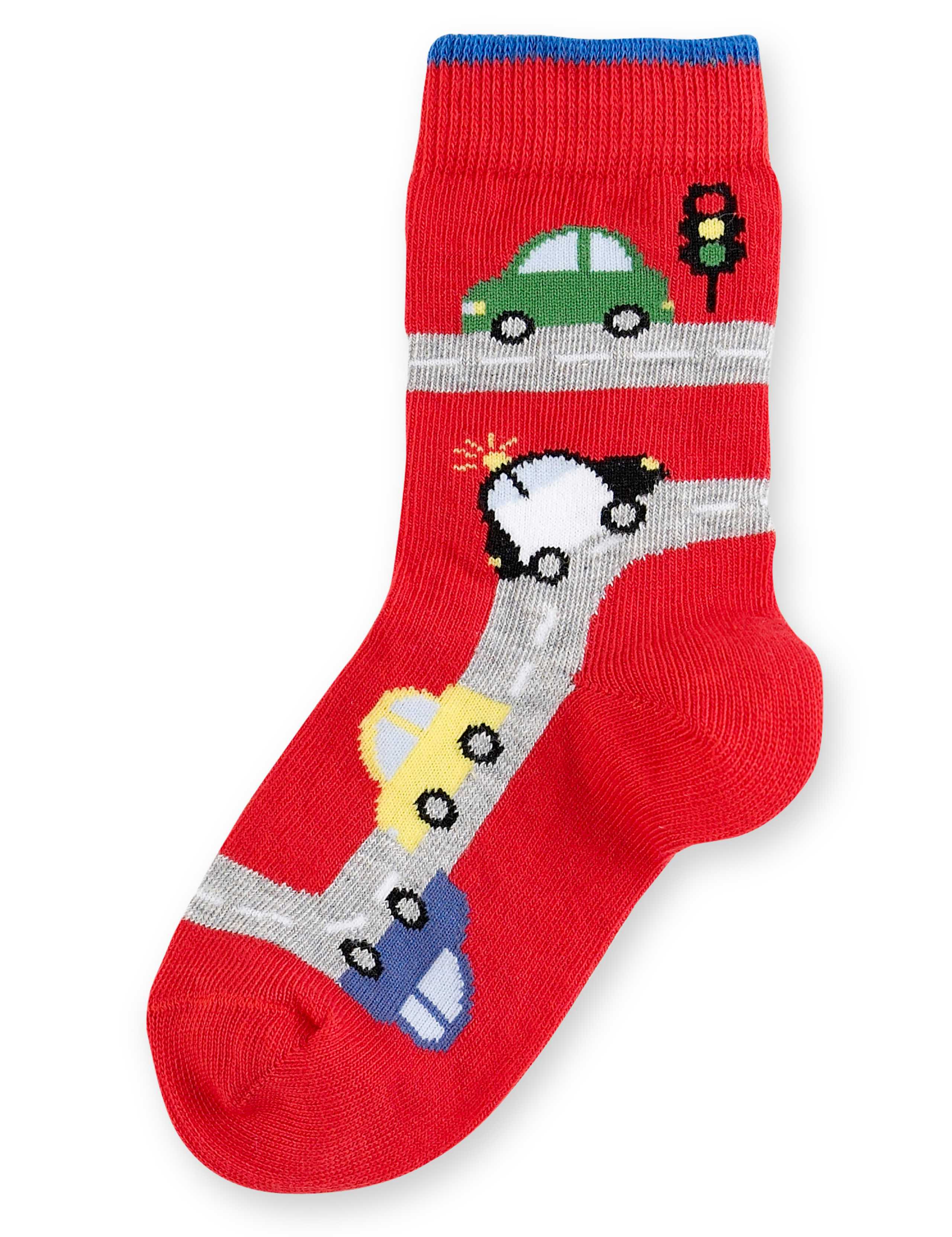 5 Pairs of Transport & Striped Socks 3 of 3