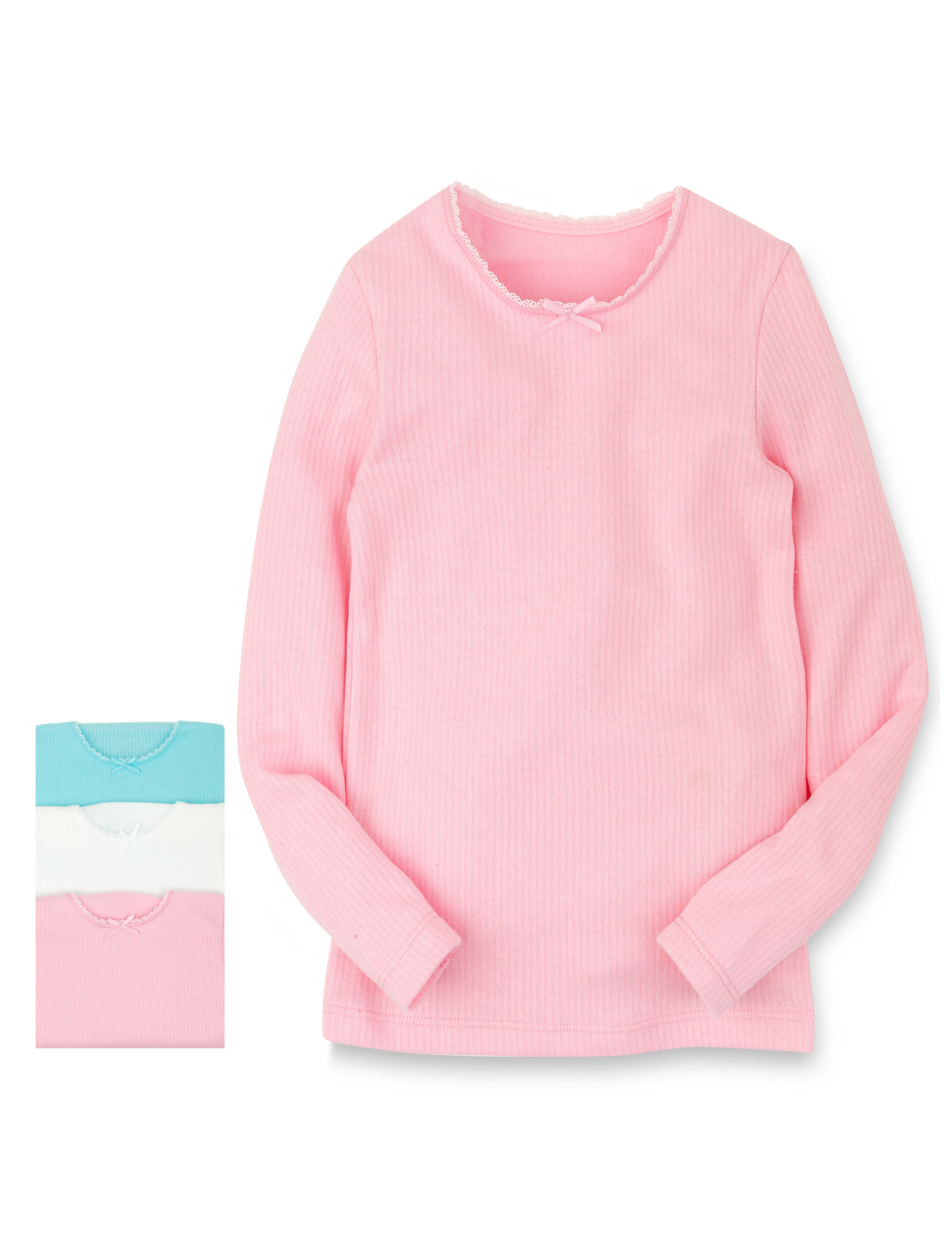 Pastel Long Sleeve Vests (1-16 Years) 1 of 2
