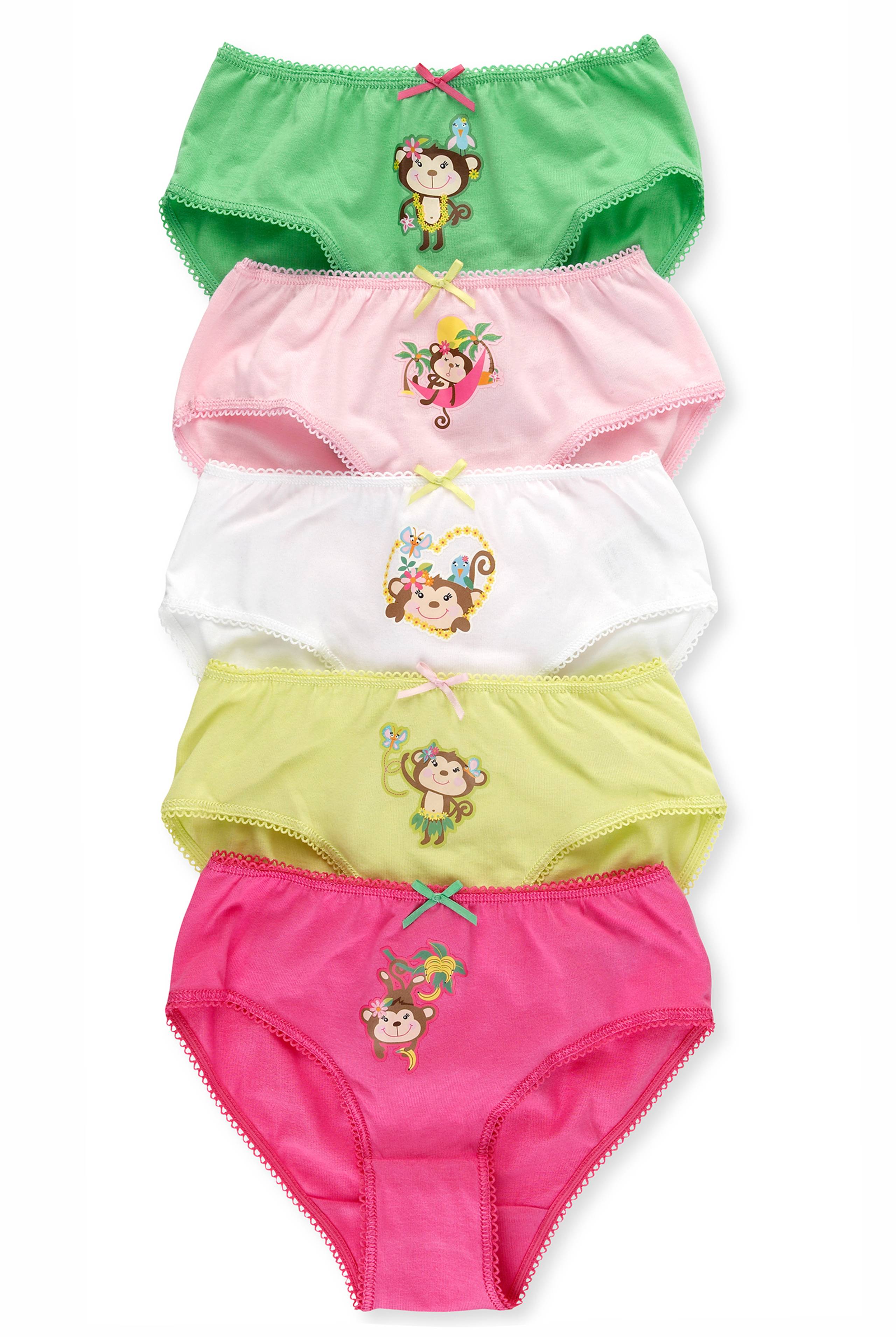 Pure Cotton Monkey Print Briefs 1 of 1