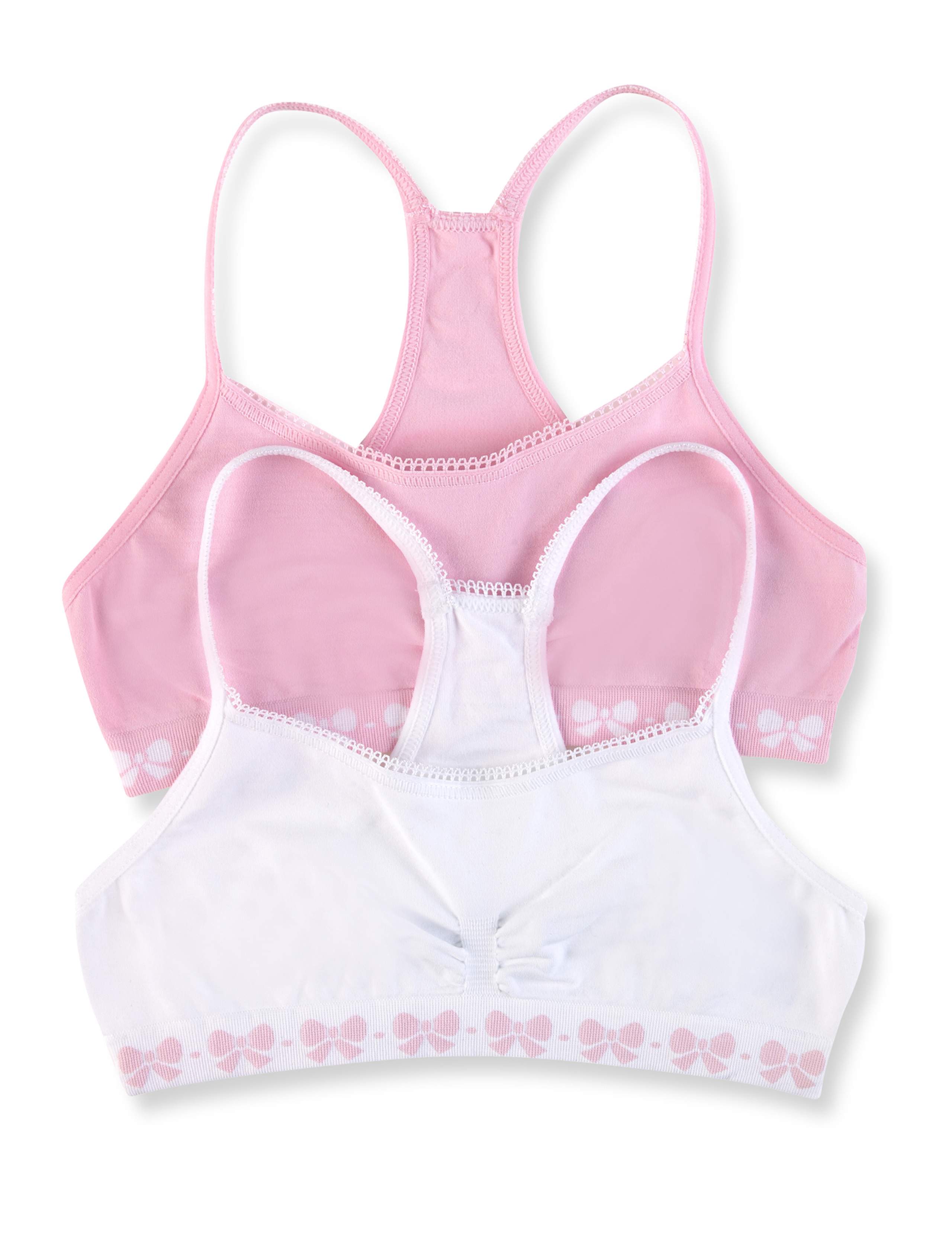 Bow Seamfree Crop Tops (6-16 Years) 1 of 2