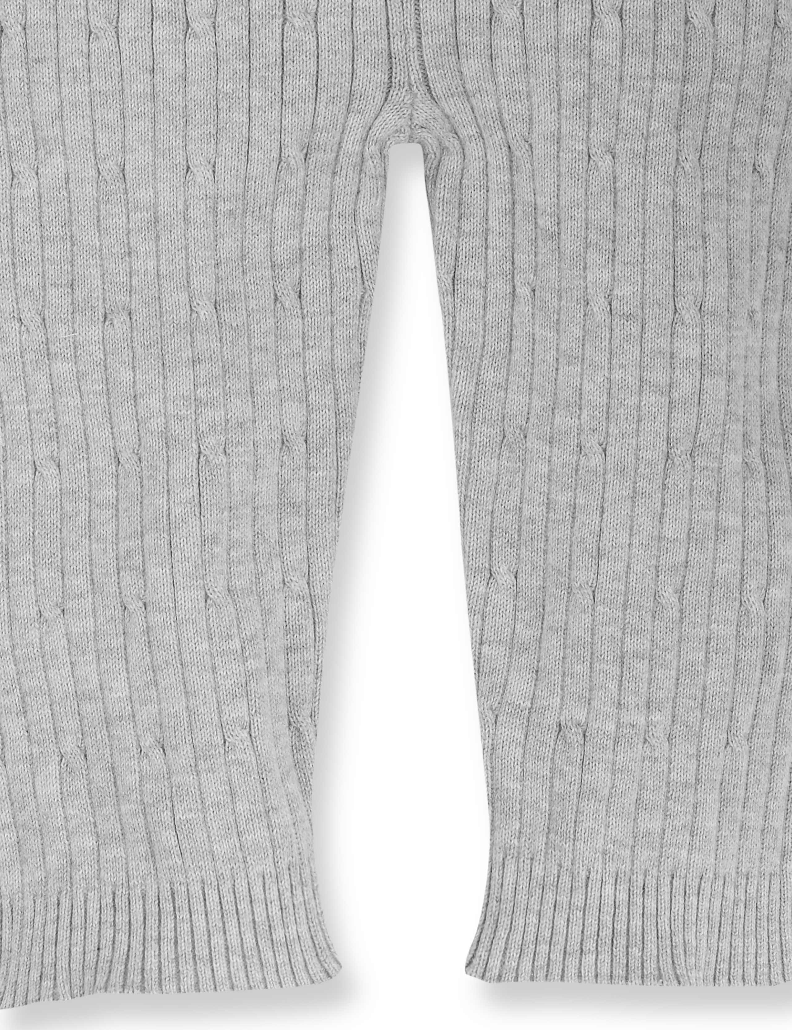 Pure Cotton Cable Knit Leggings 2 of 2