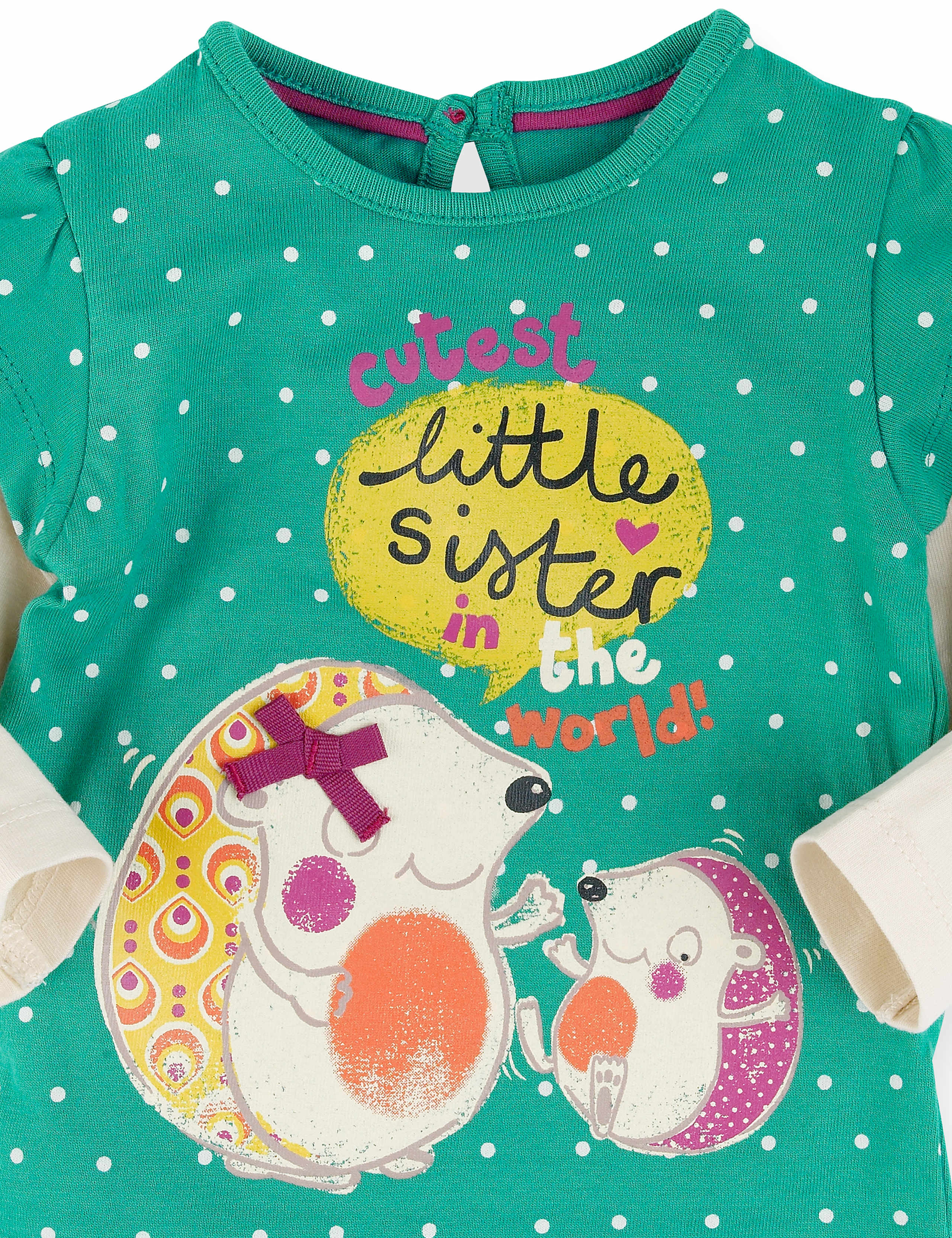 Pure Cotton Little Sister T-Shirt 3 of 4