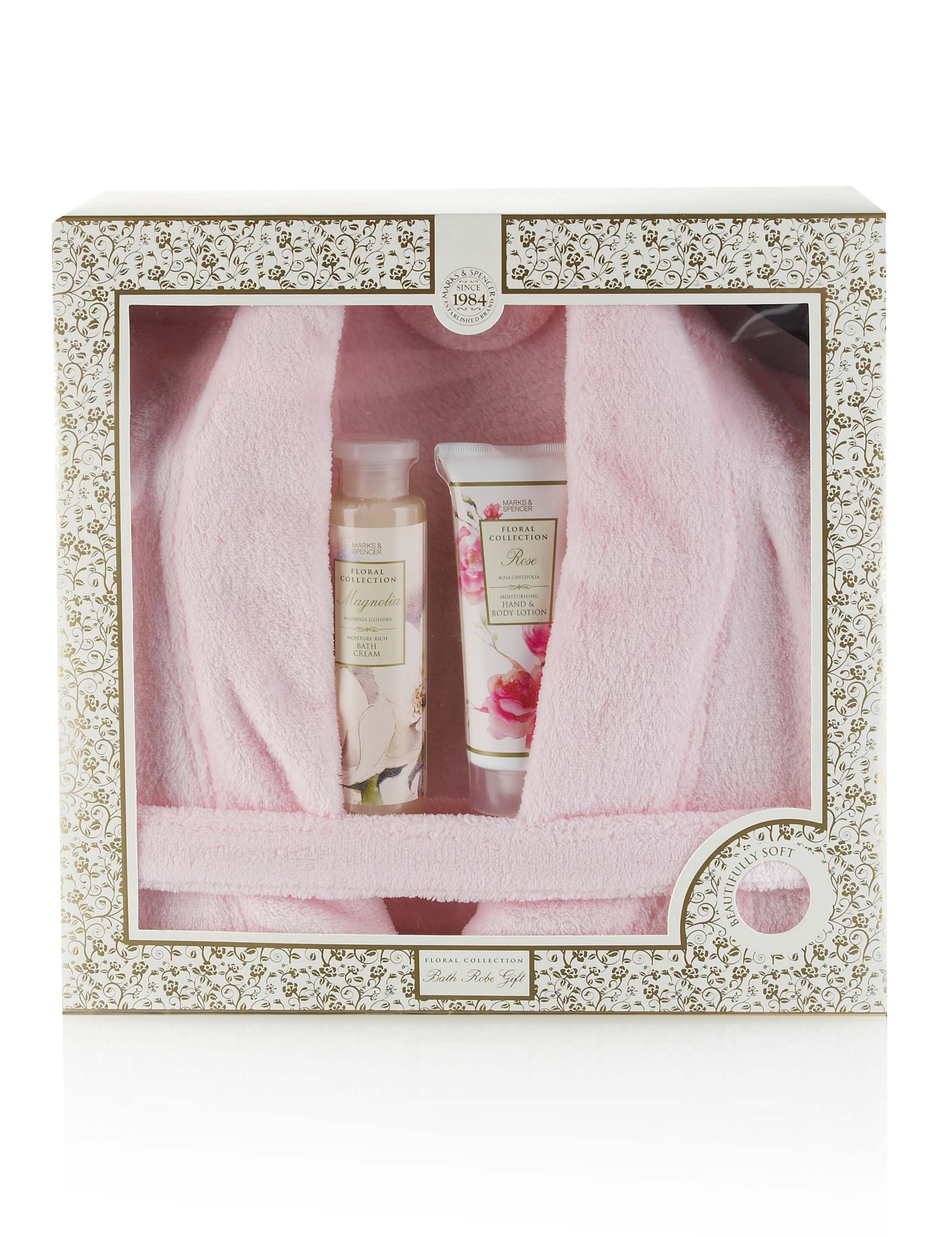 Floral Collection Bath Robe Gift Set 1 of 2
