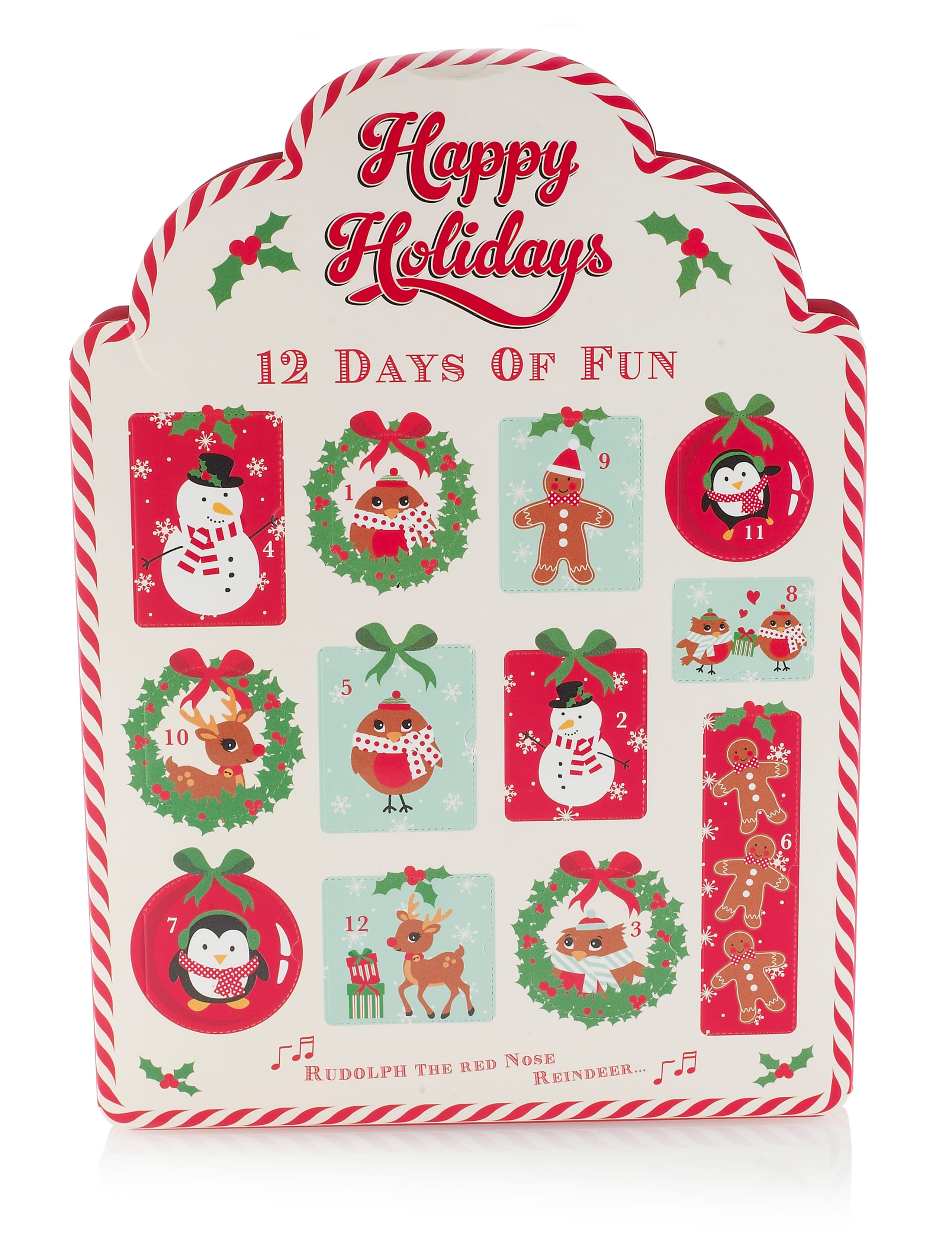 Happy Holidays 12 Days of Fun Advent Calendar 1 of 2