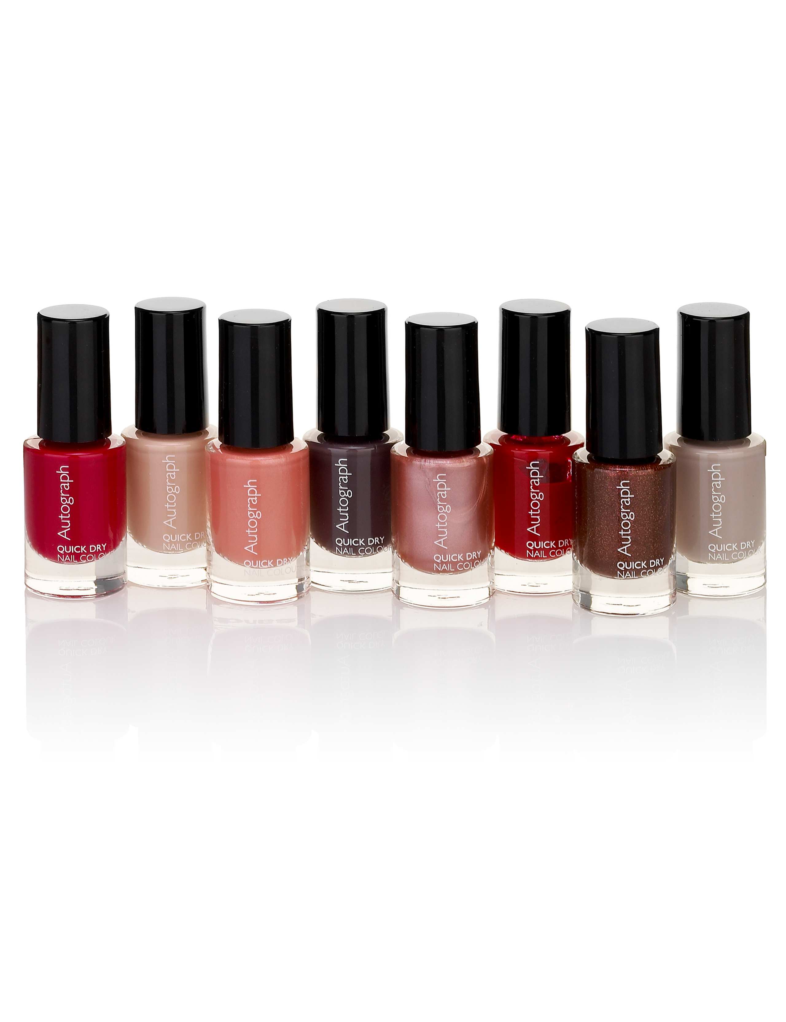 8 Quick Dry Nail Polish Gift Set 40ml 2 of 2