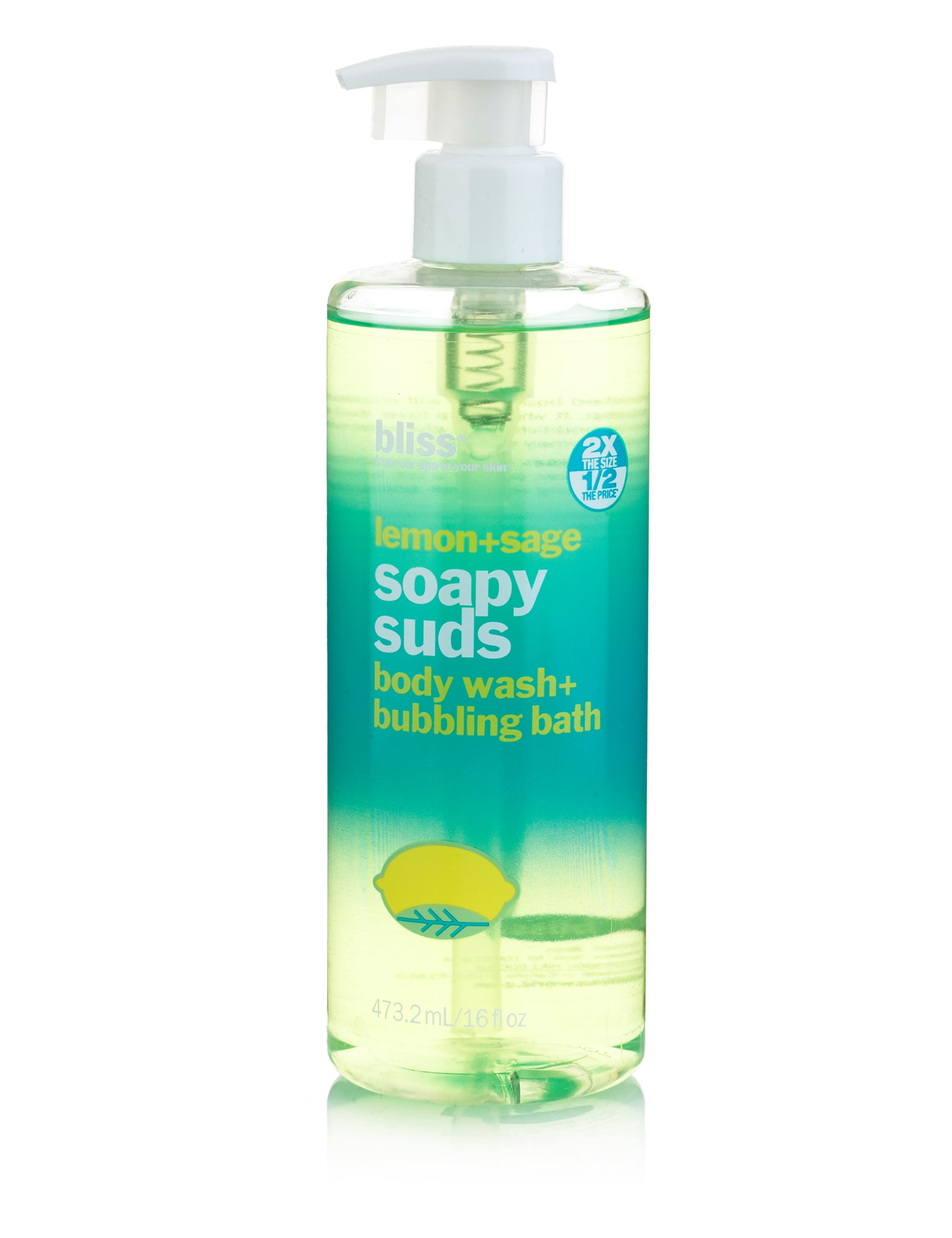 Lemon+Sage Soapy Suds Body Wash & Bubbling Bath 470ml 1 of 1