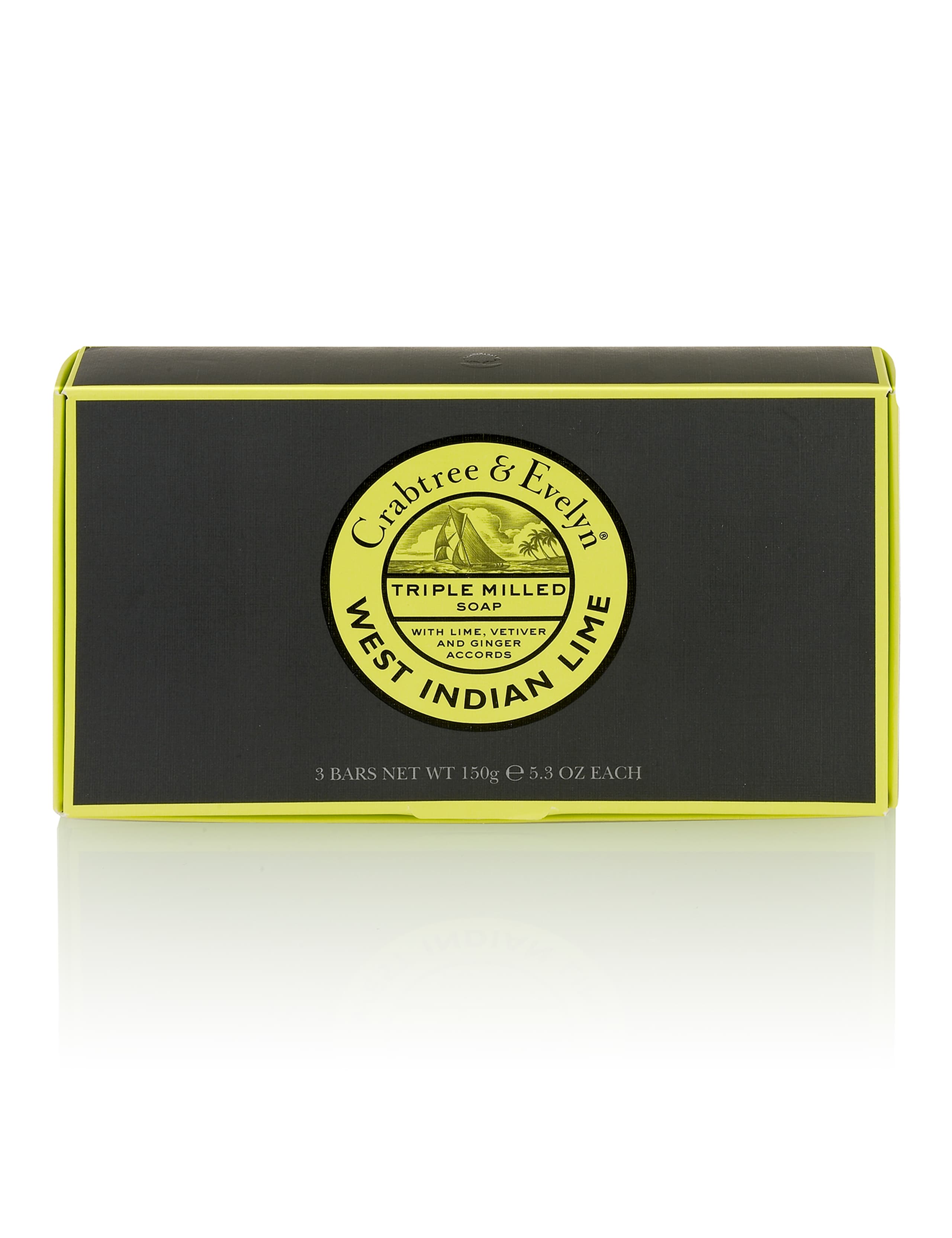 West Indian Lime Soap Set 3 x 150g 3 of 3