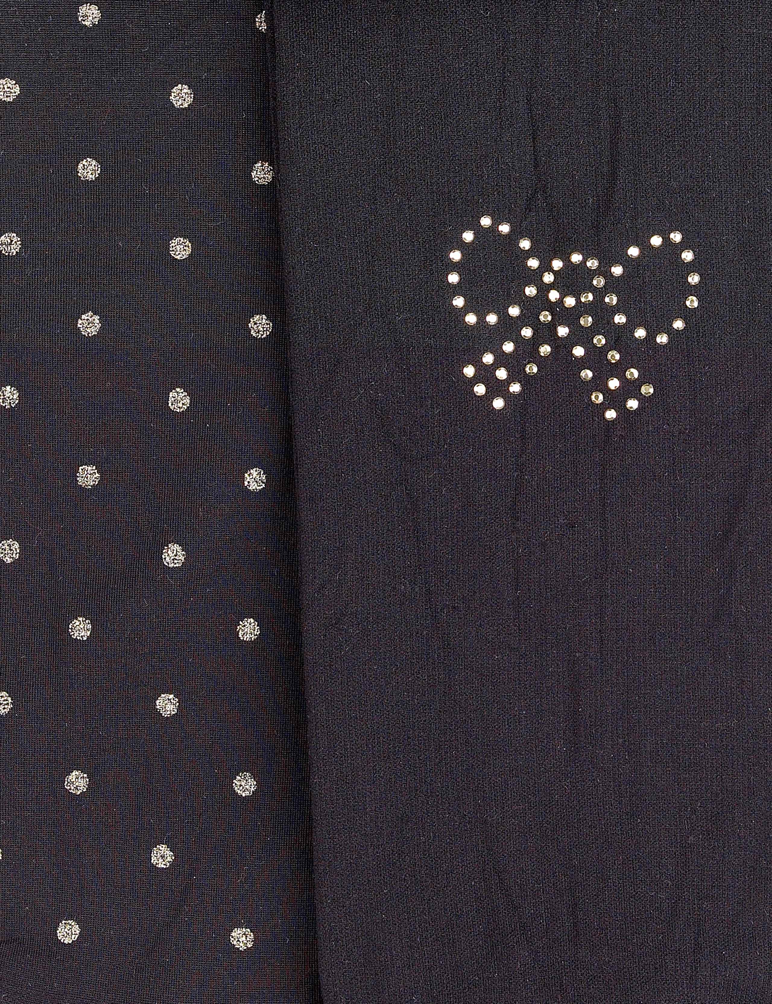 2 Pairs of Spotted & Bow Tights 2 of 2