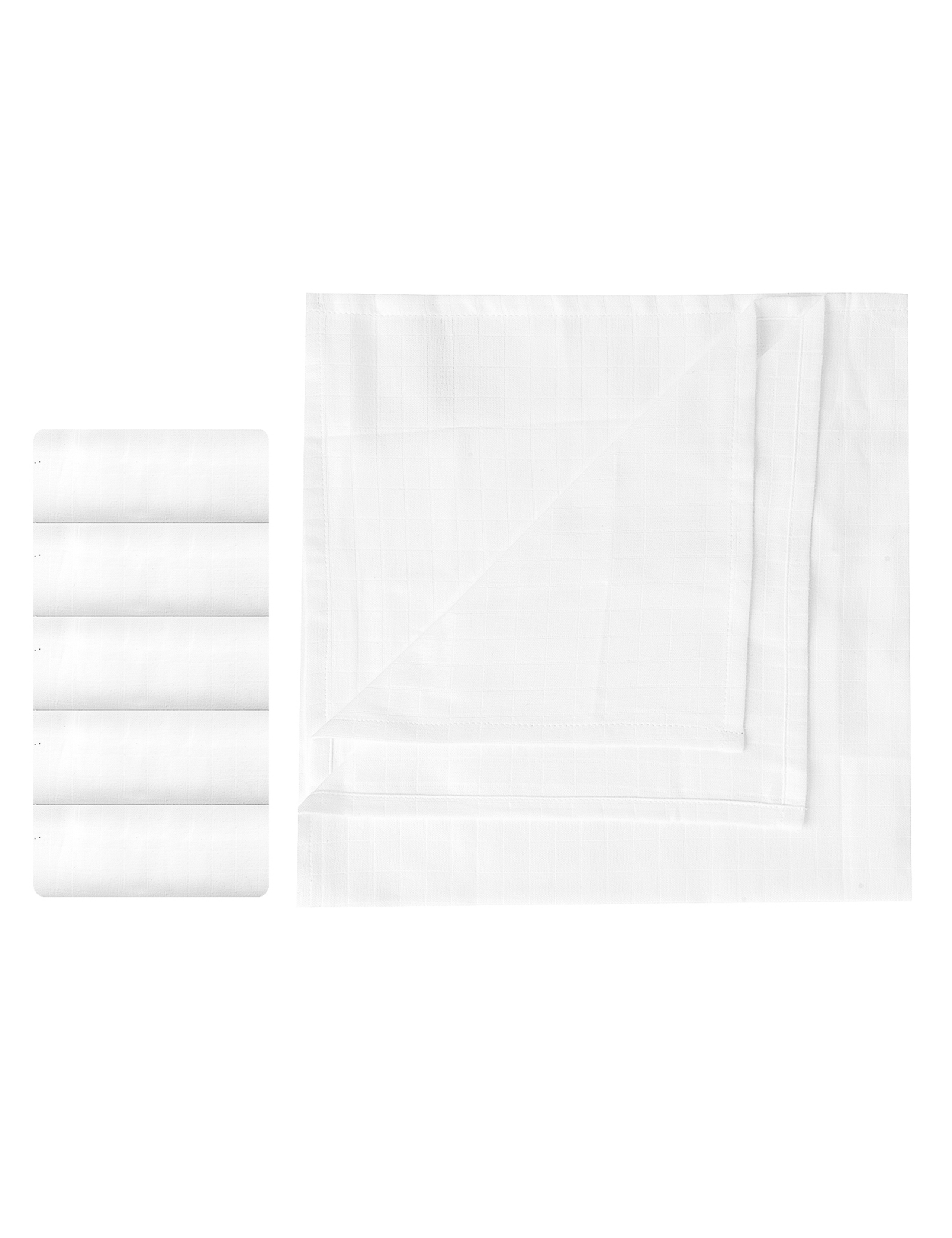 5 Pack Pure Cotton Muslin Cloths 1 of 1