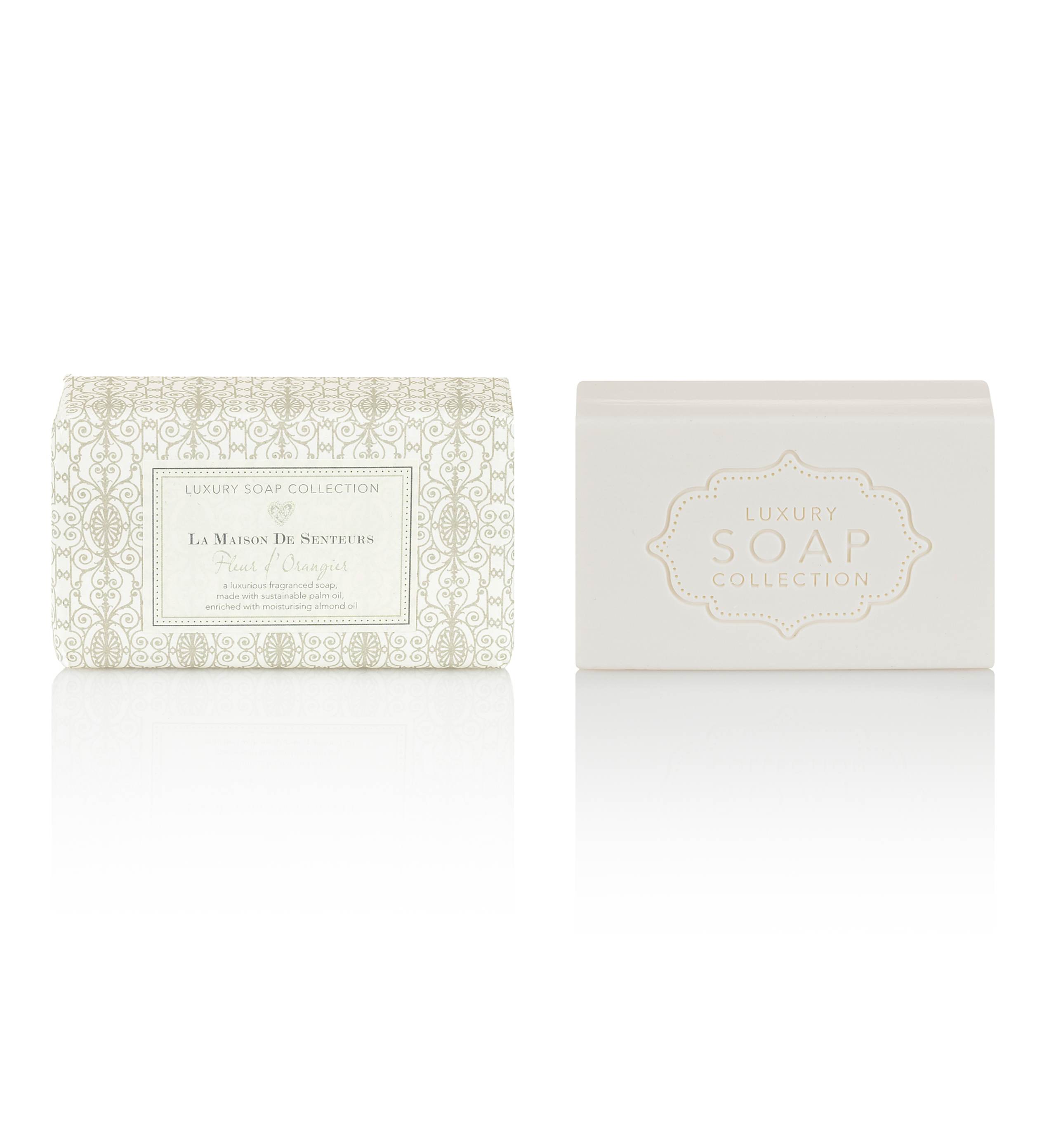 La Maison de Senteurs Fleur d'Orangier Luxury Gift Soap 200g 1 of 1