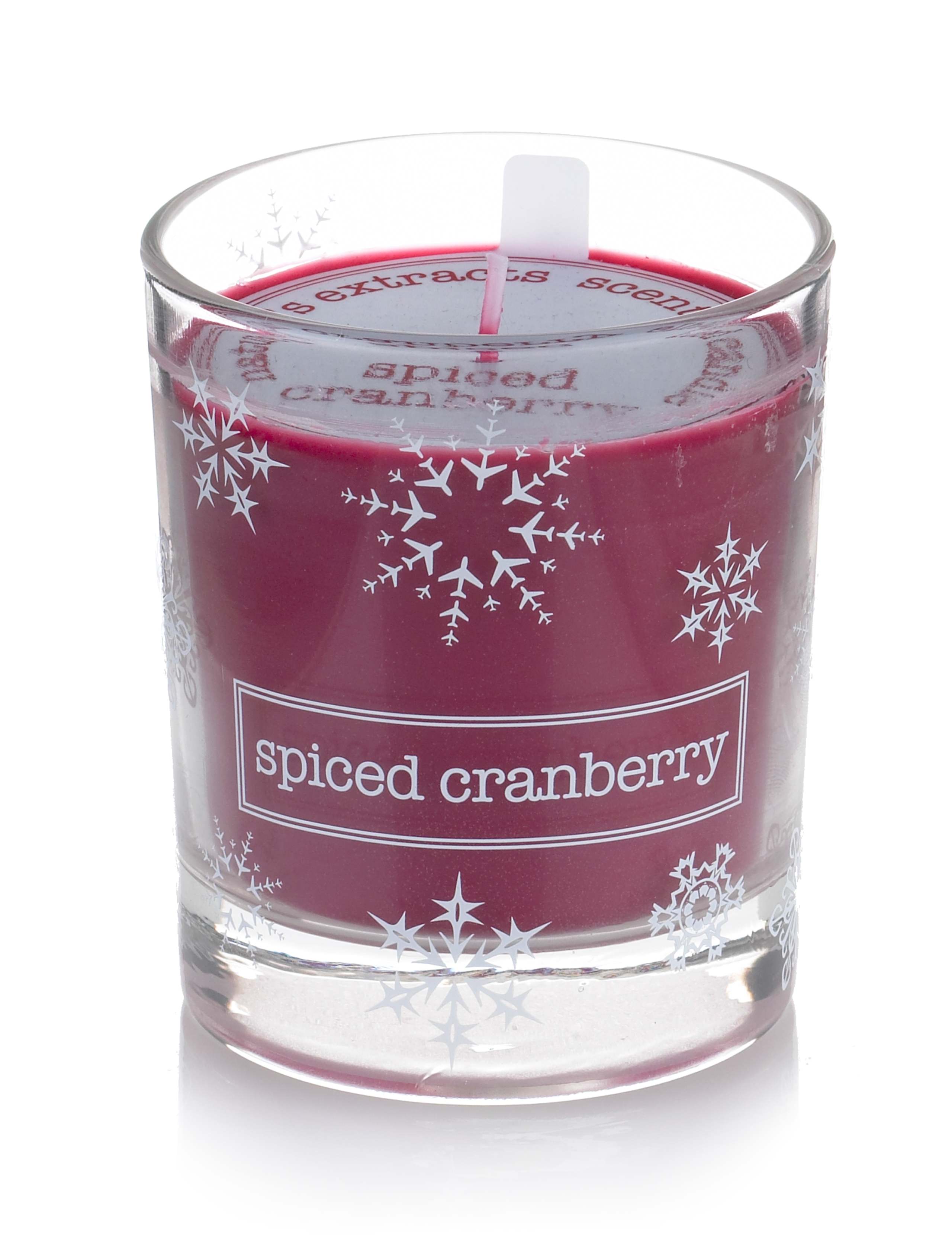 Natures Extracts Spiced Cranberry Scented Candle 1 of 1