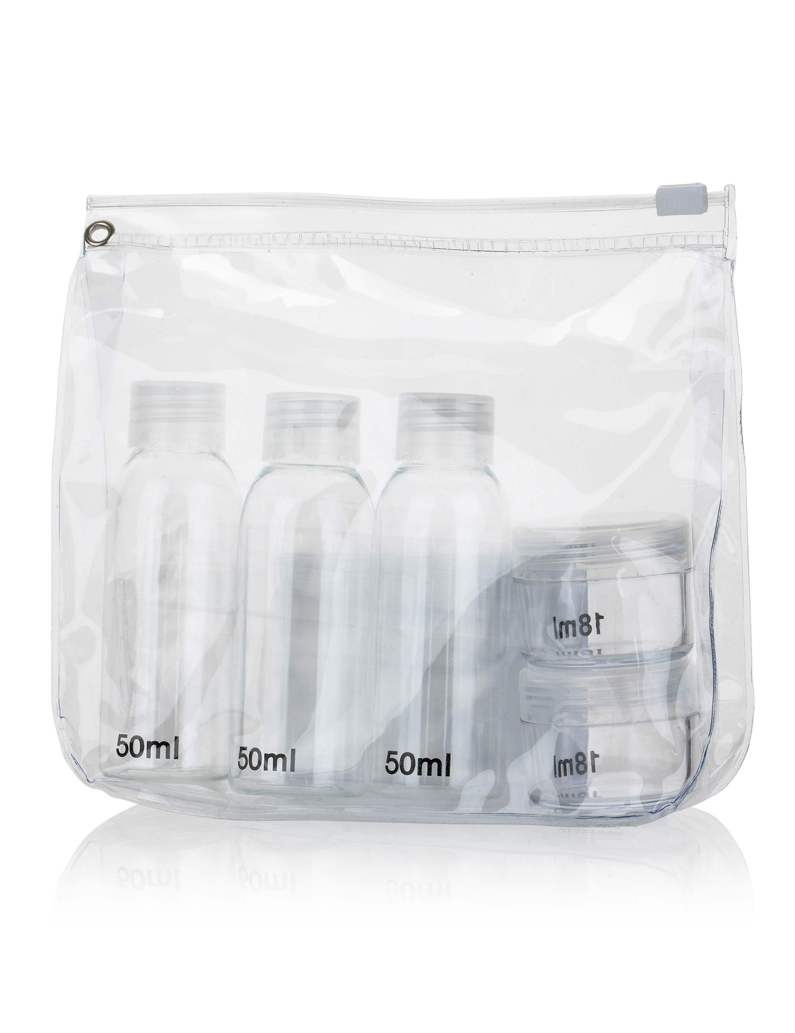 Travel Essentials Bottle Set 50ml 1 of 3